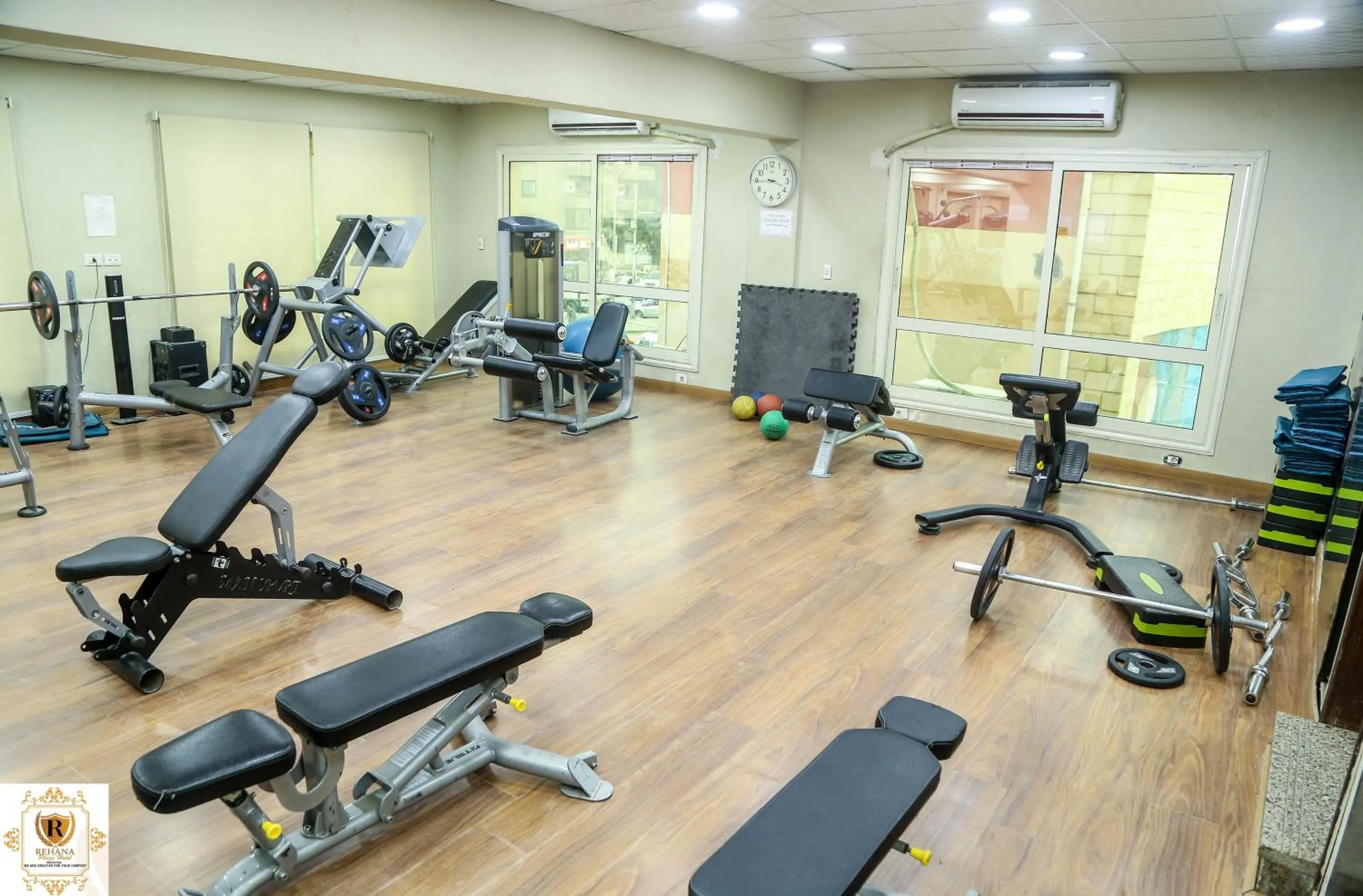 Fitness centre/facilities in Rehana Plaza Hotel