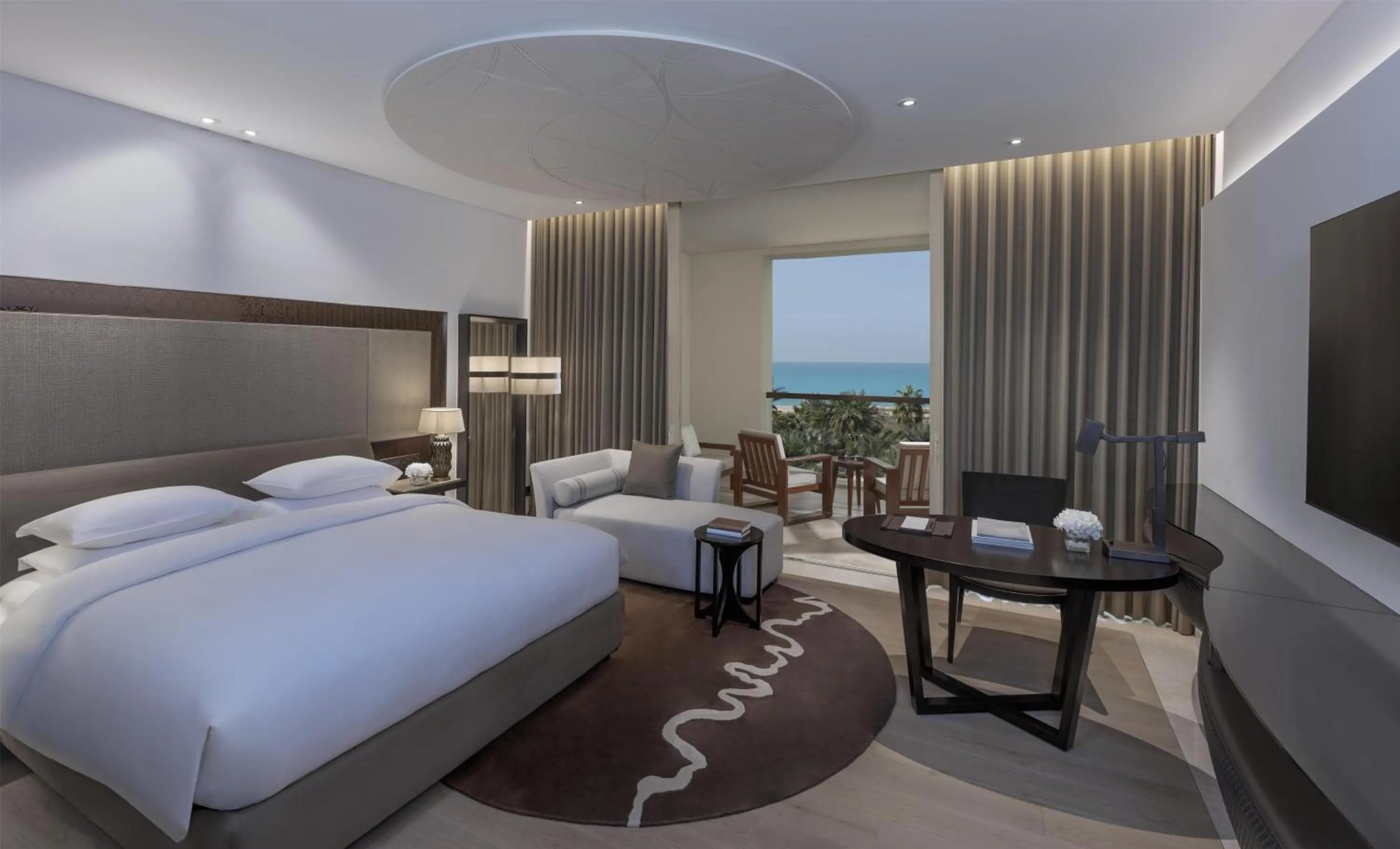 Bedroom, Bed in Park Hyatt Abu Dhabi Hotel and Villas