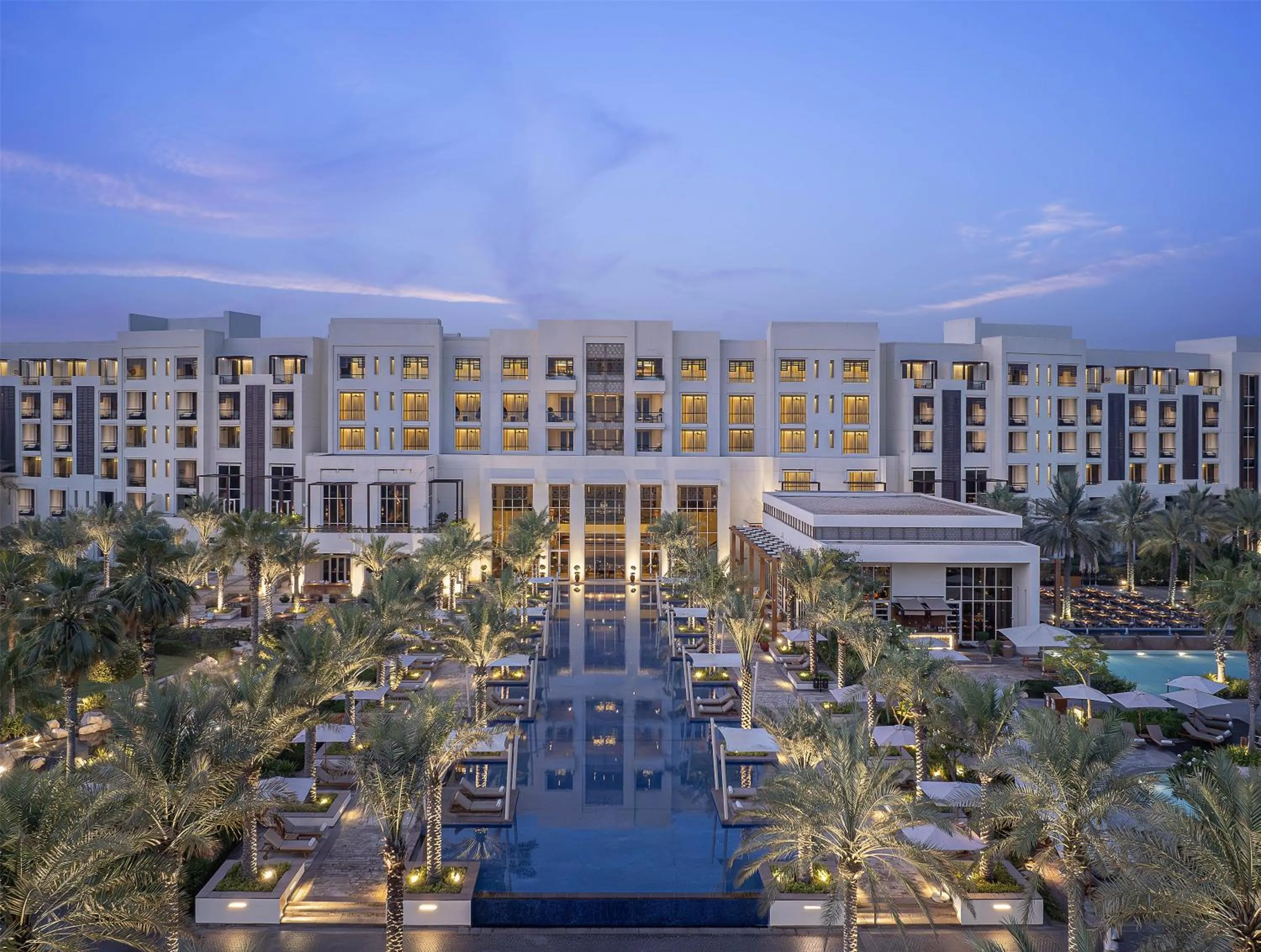 Swimming pool in Park Hyatt Abu Dhabi Hotel and Villas