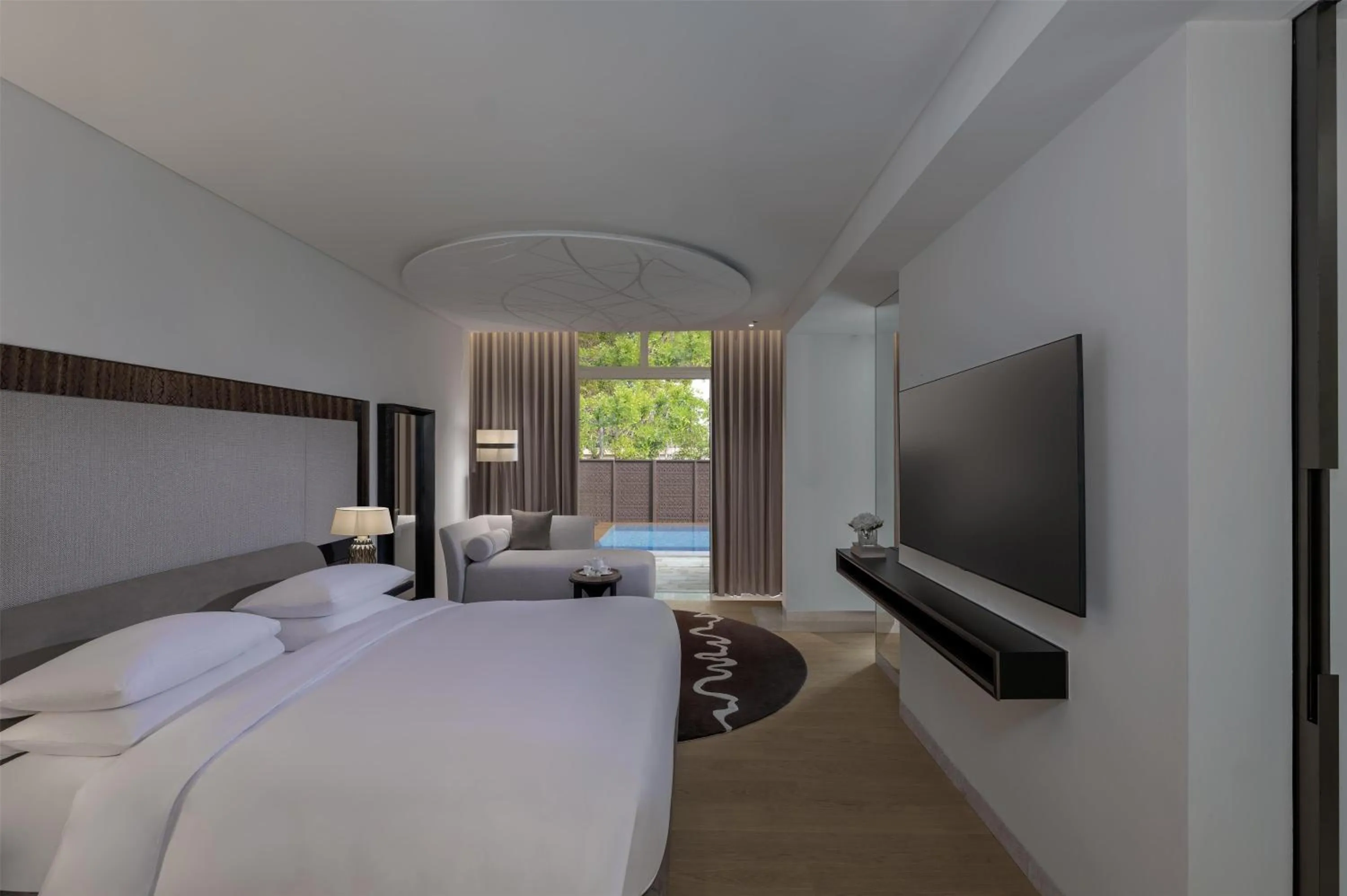 Photo of the whole room, Bed in Park Hyatt Abu Dhabi Hotel and Villas