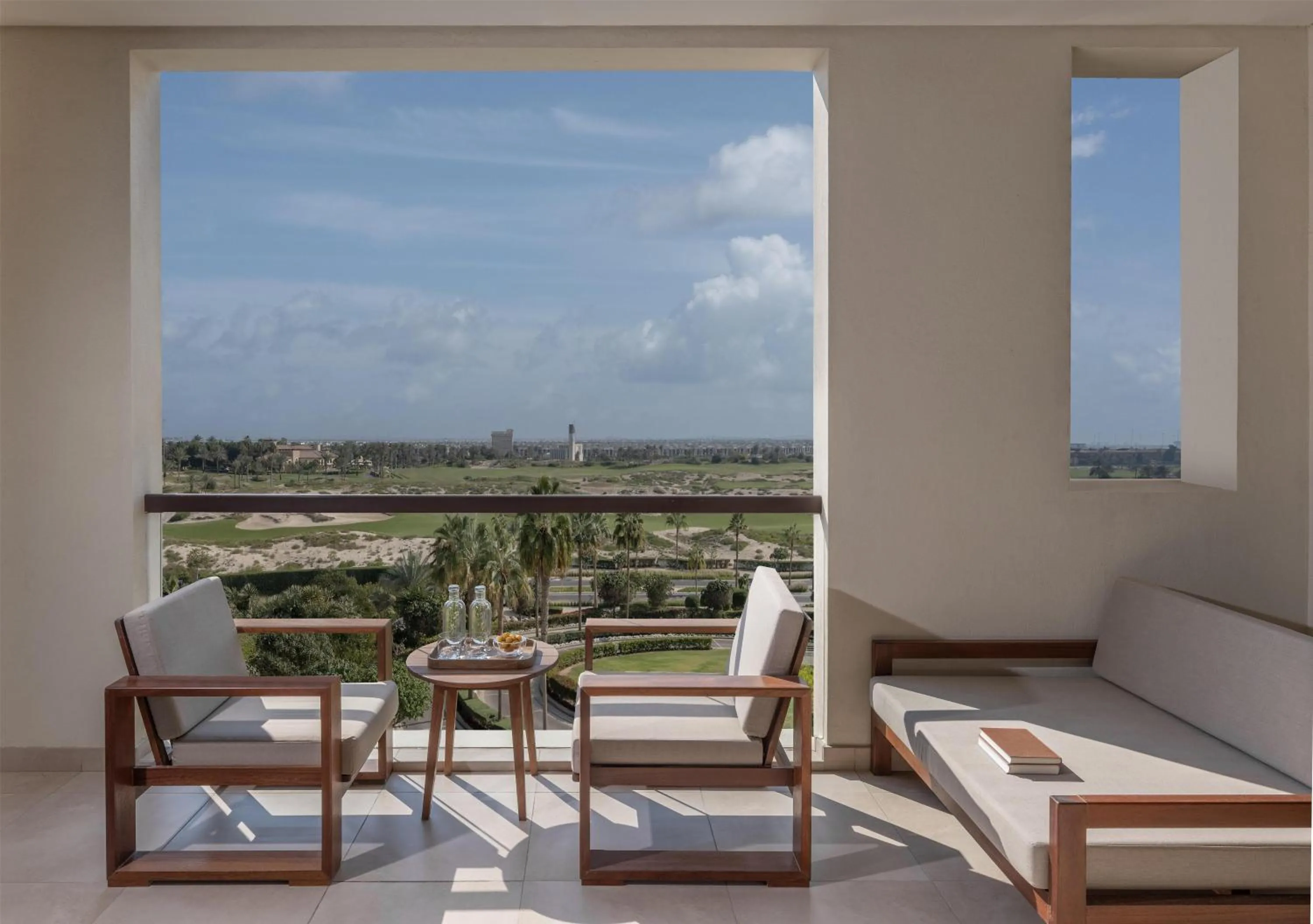 Patio in Park Hyatt Abu Dhabi Hotel and Villas