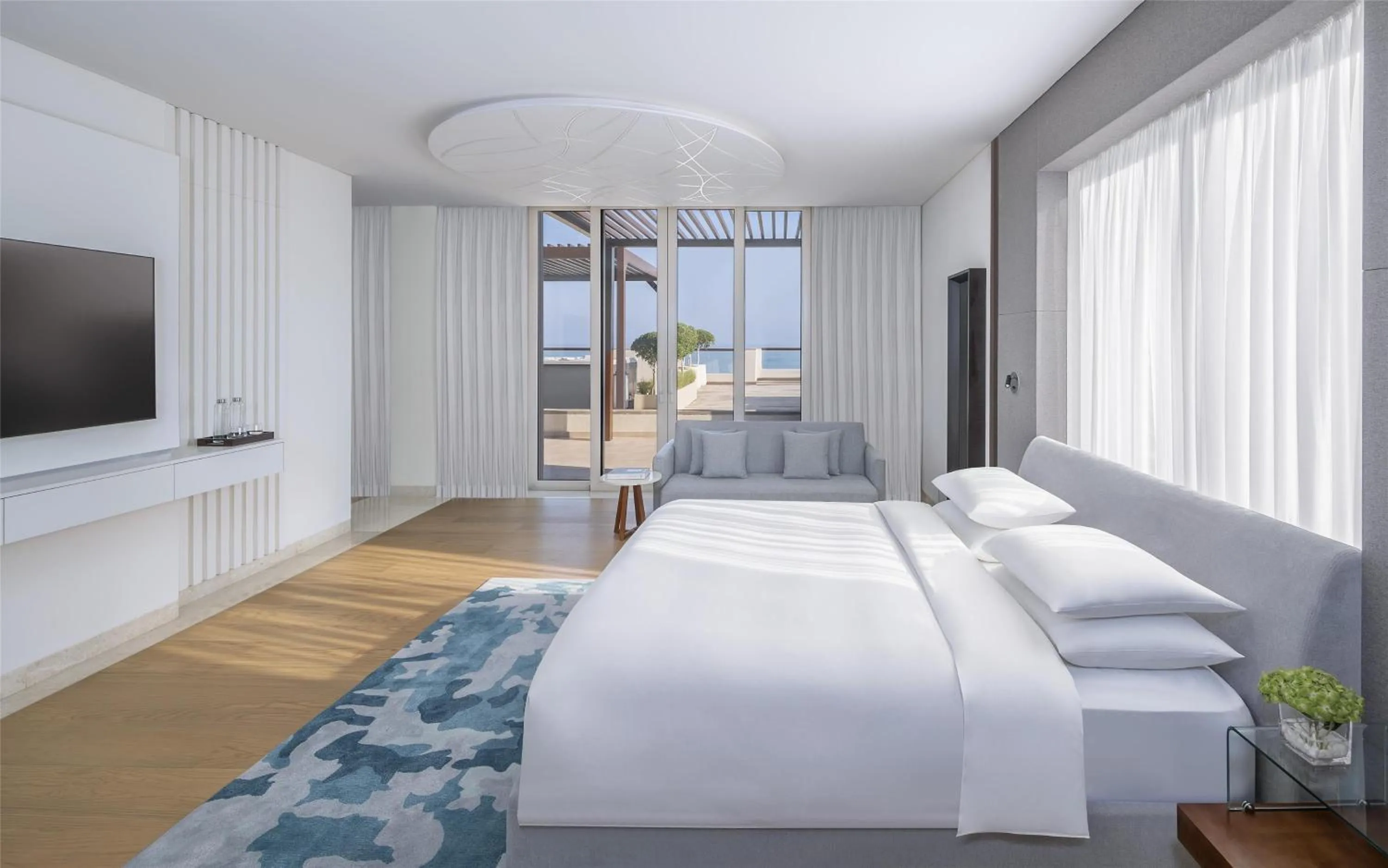 Photo of the whole room, Bed in Park Hyatt Abu Dhabi Hotel and Villas