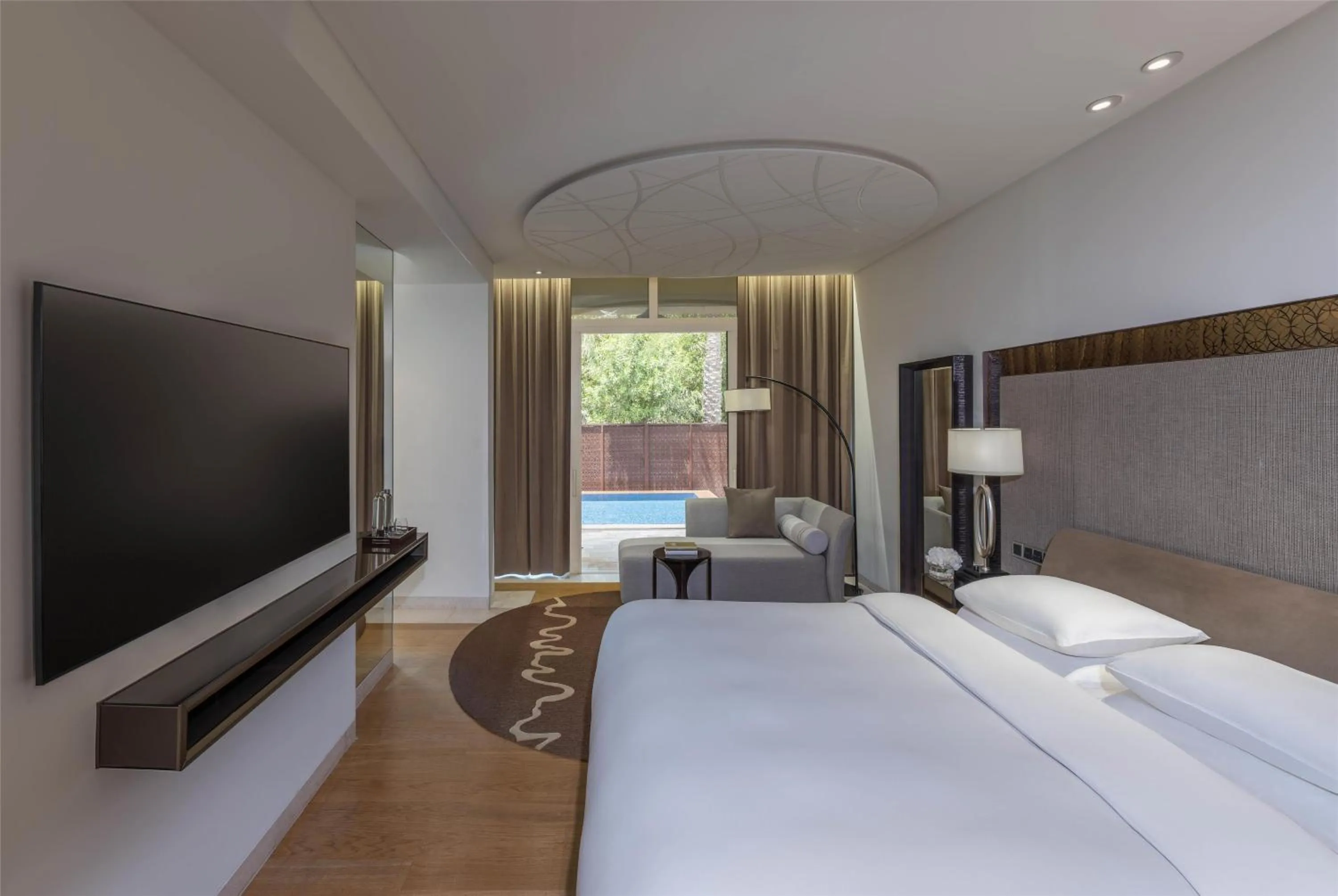 Photo of the whole room, Bed in Park Hyatt Abu Dhabi Hotel and Villas