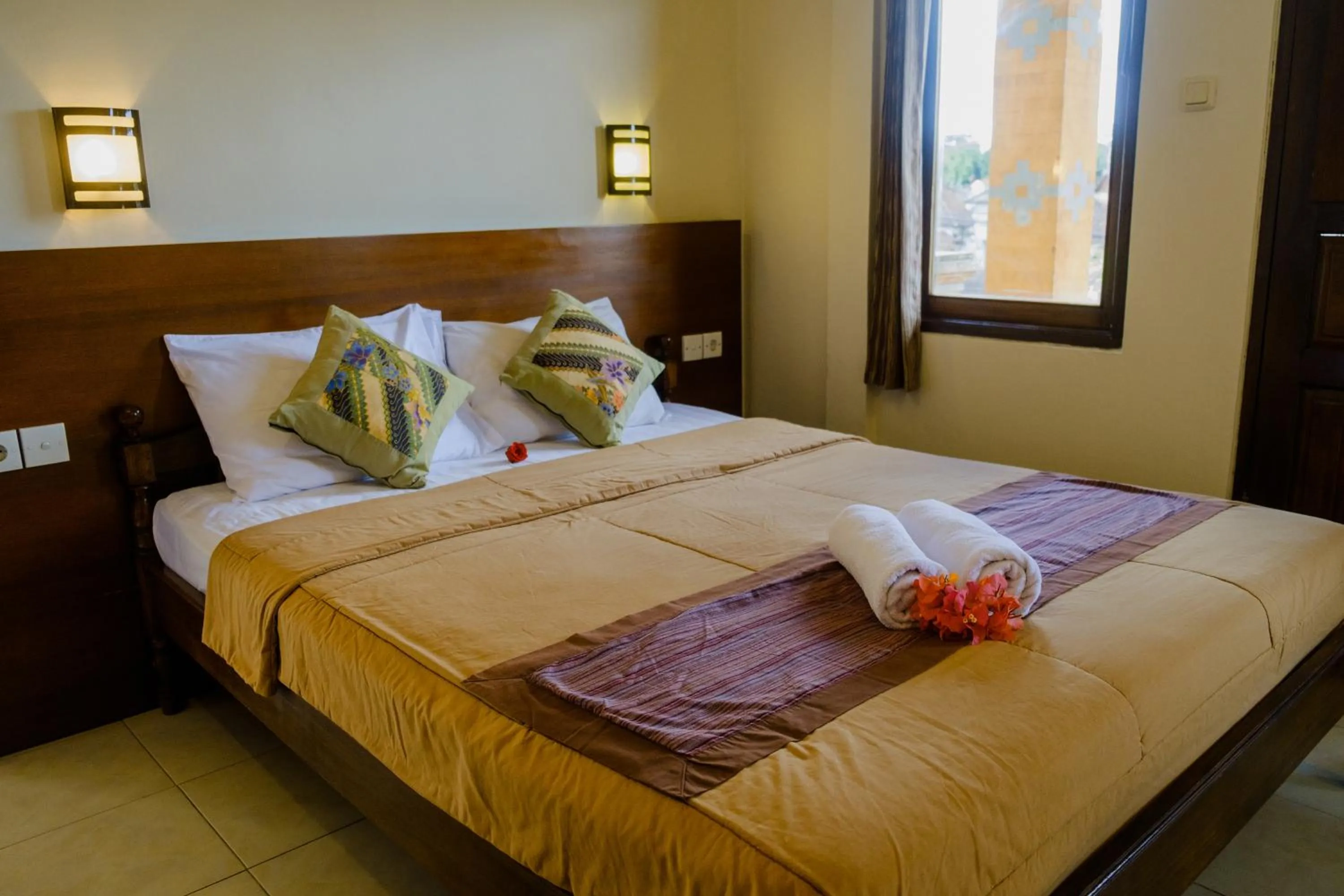 Bed in Desak Putu Putra Home Stay