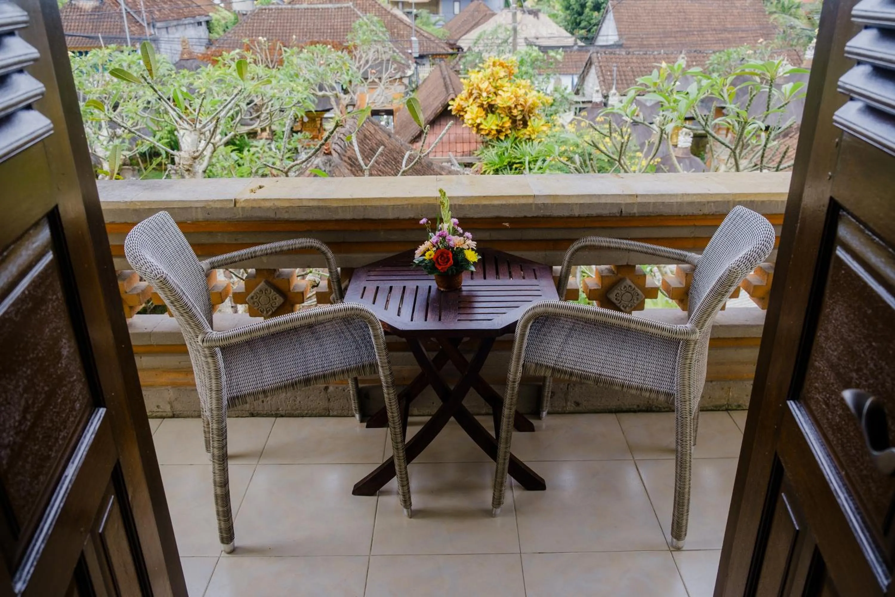 Balcony/Terrace in Desak Putu Putra Home Stay