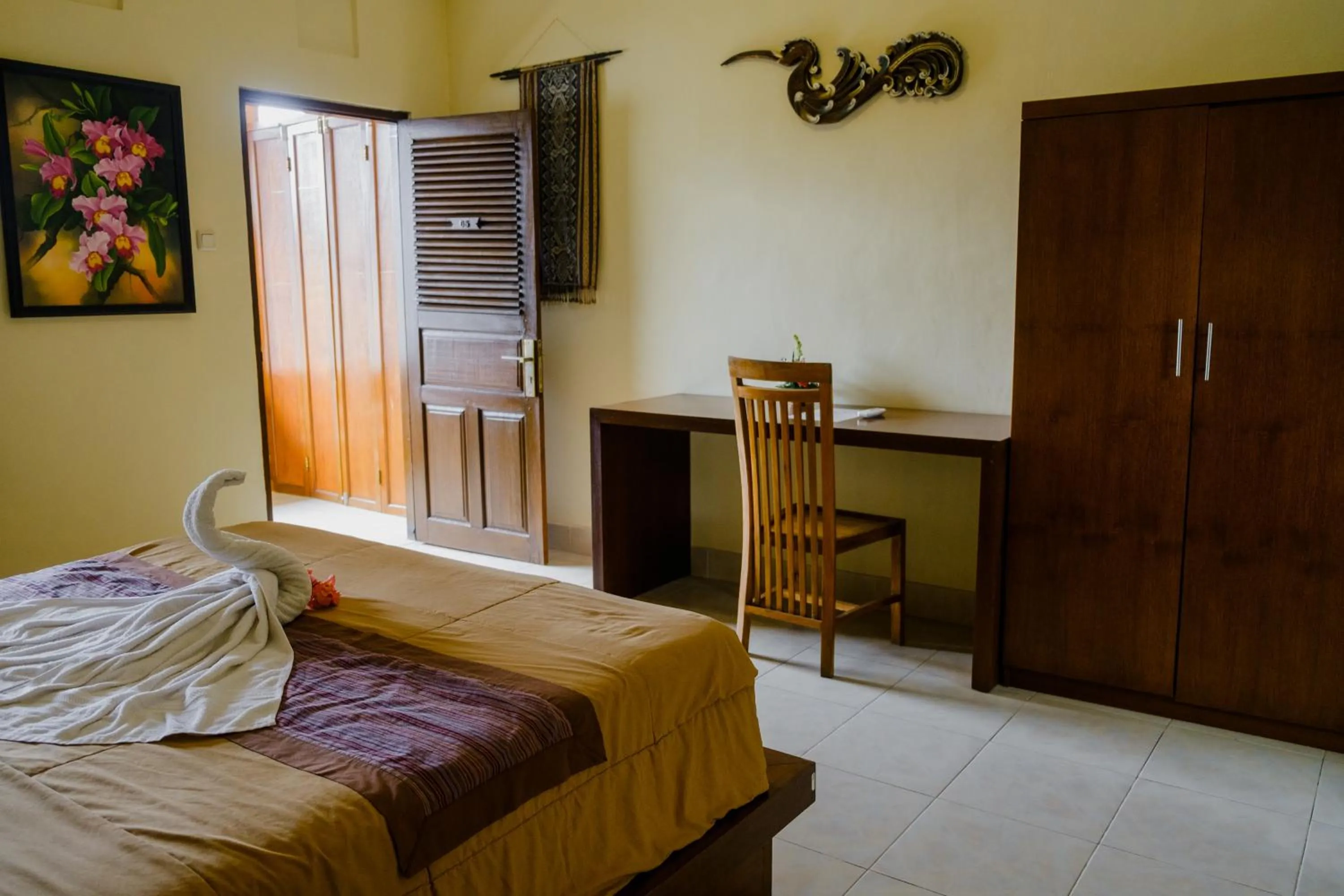 Photo of the whole room, Bed in Desak Putu Putra Home Stay