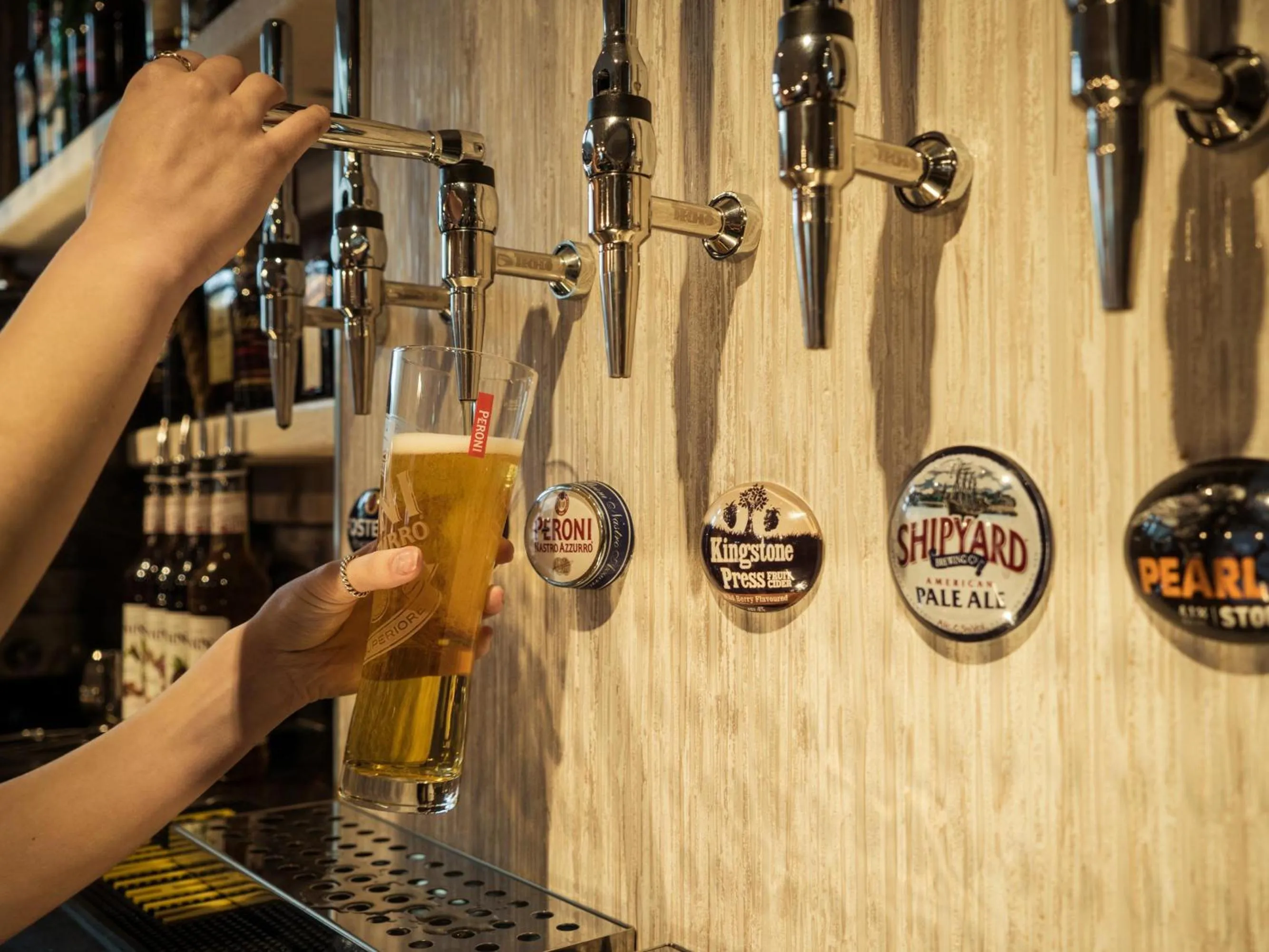 Lounge or bar in The Sally