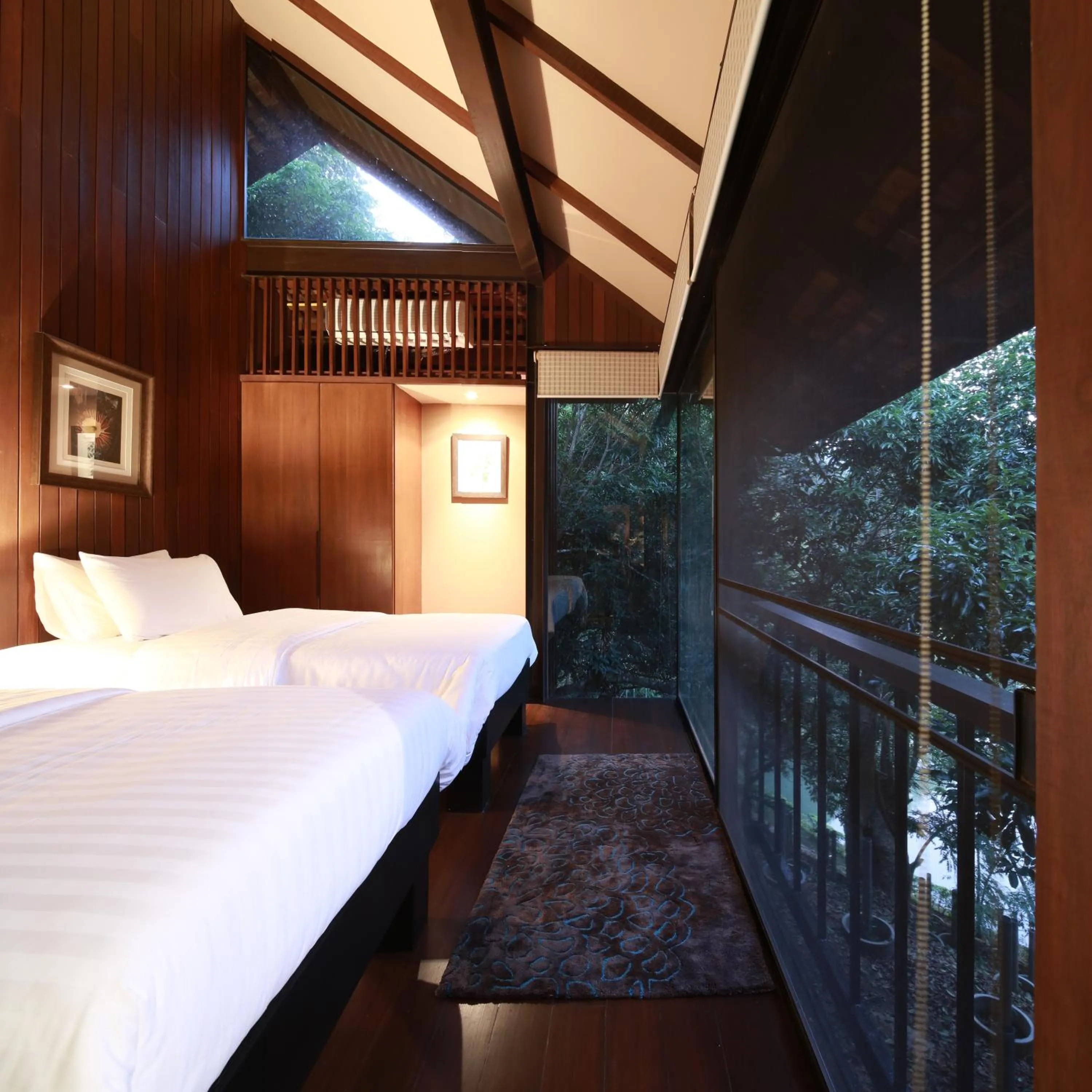 Bed in Vanilla hill (hill lodge)