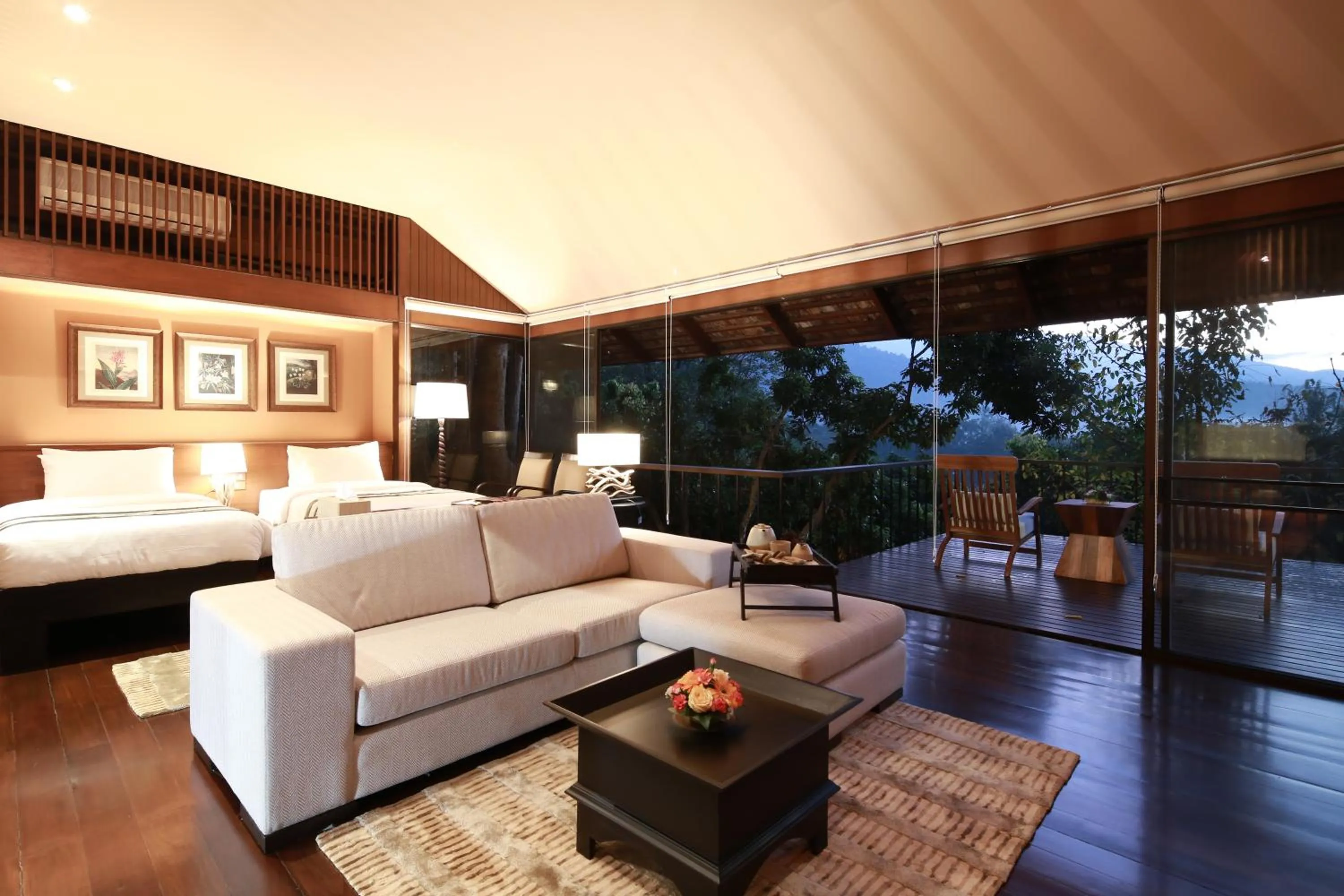 Bedroom in Vanilla hill (hill lodge)