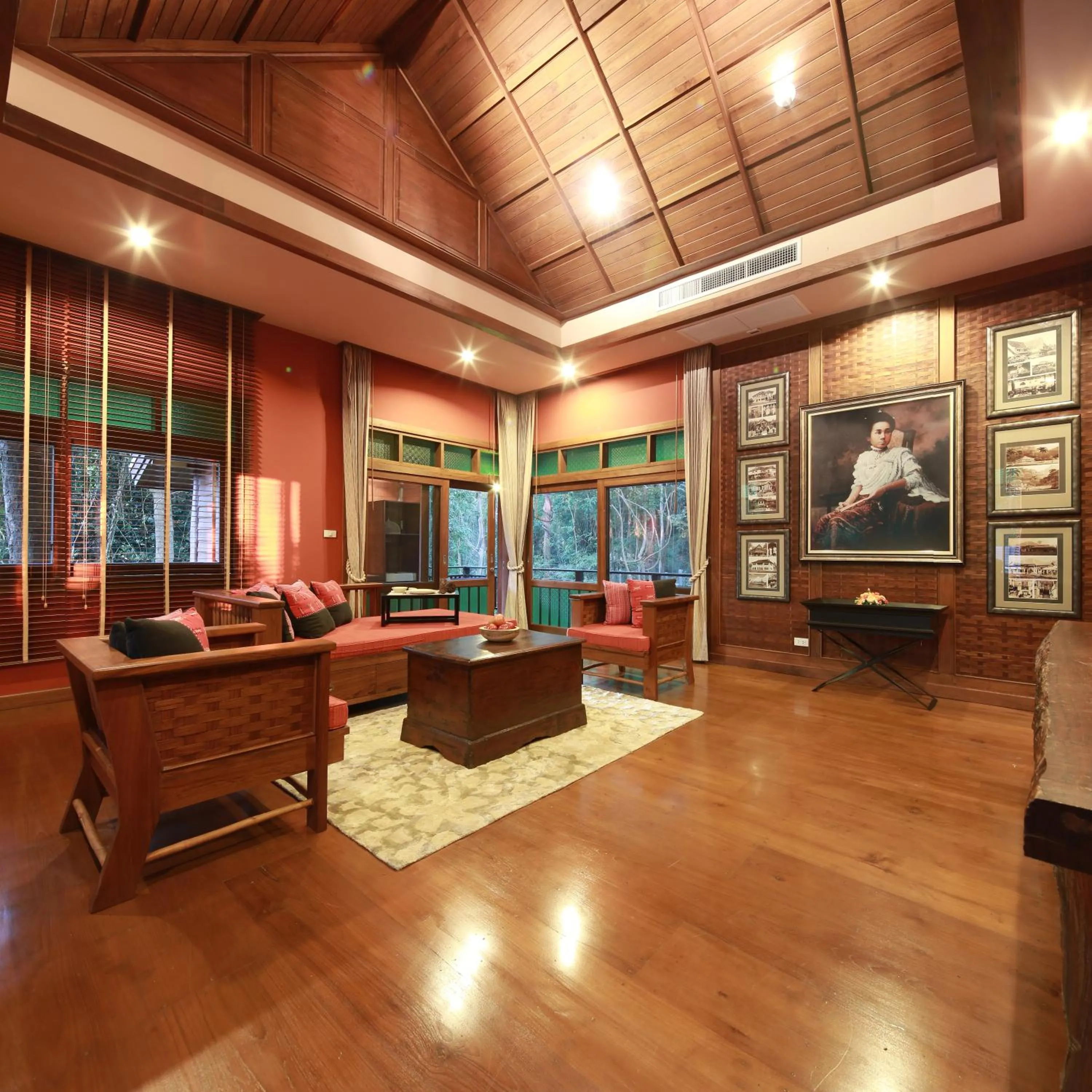 Living room in Vanilla hill (hill lodge)