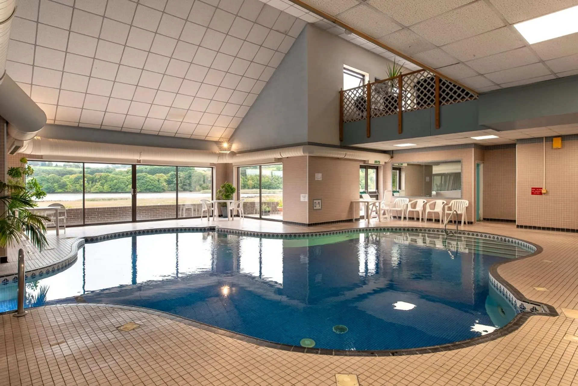 Pool view in Passage House Hotel
