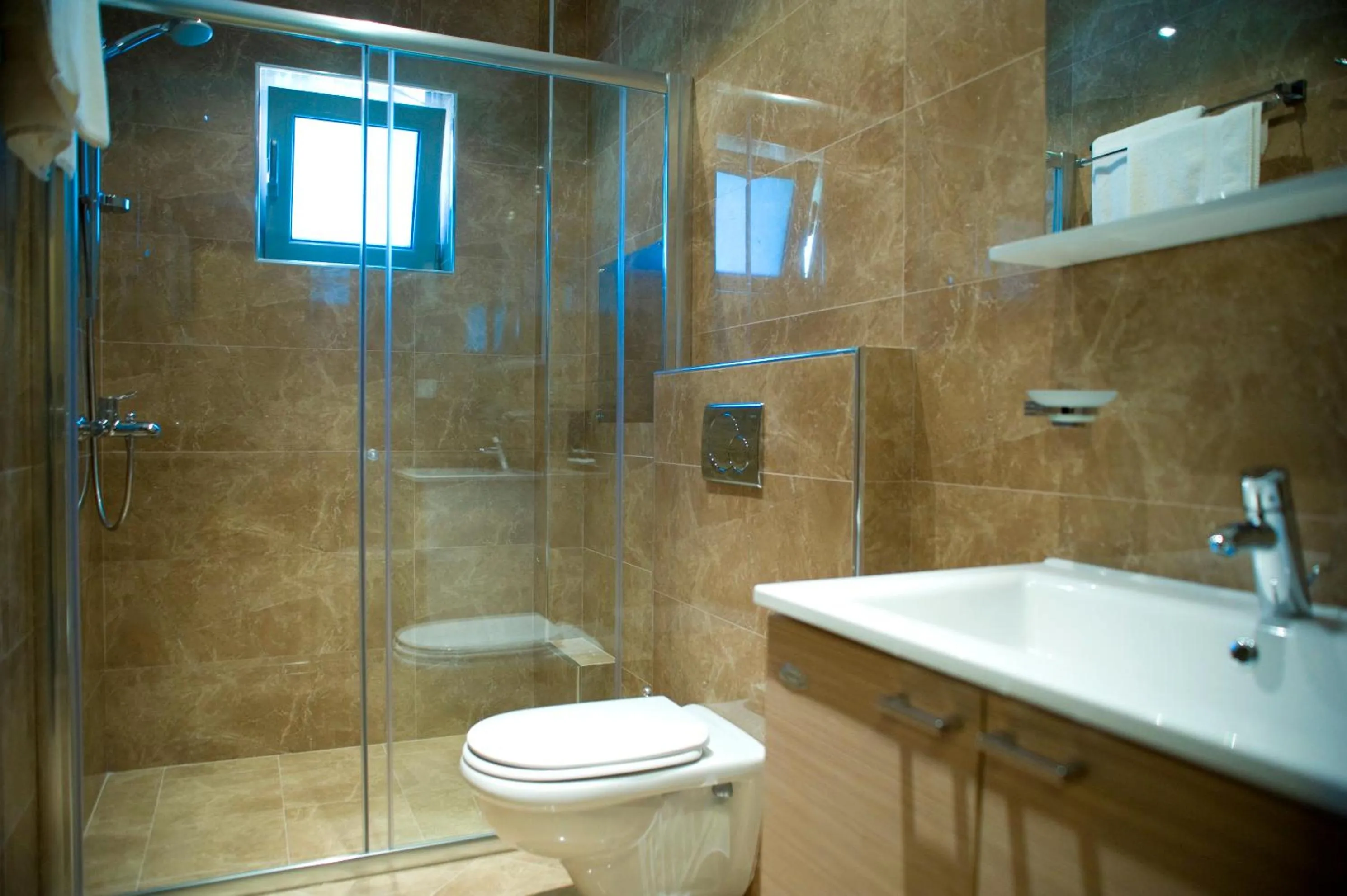Bathroom in Vila V Lux Apartments