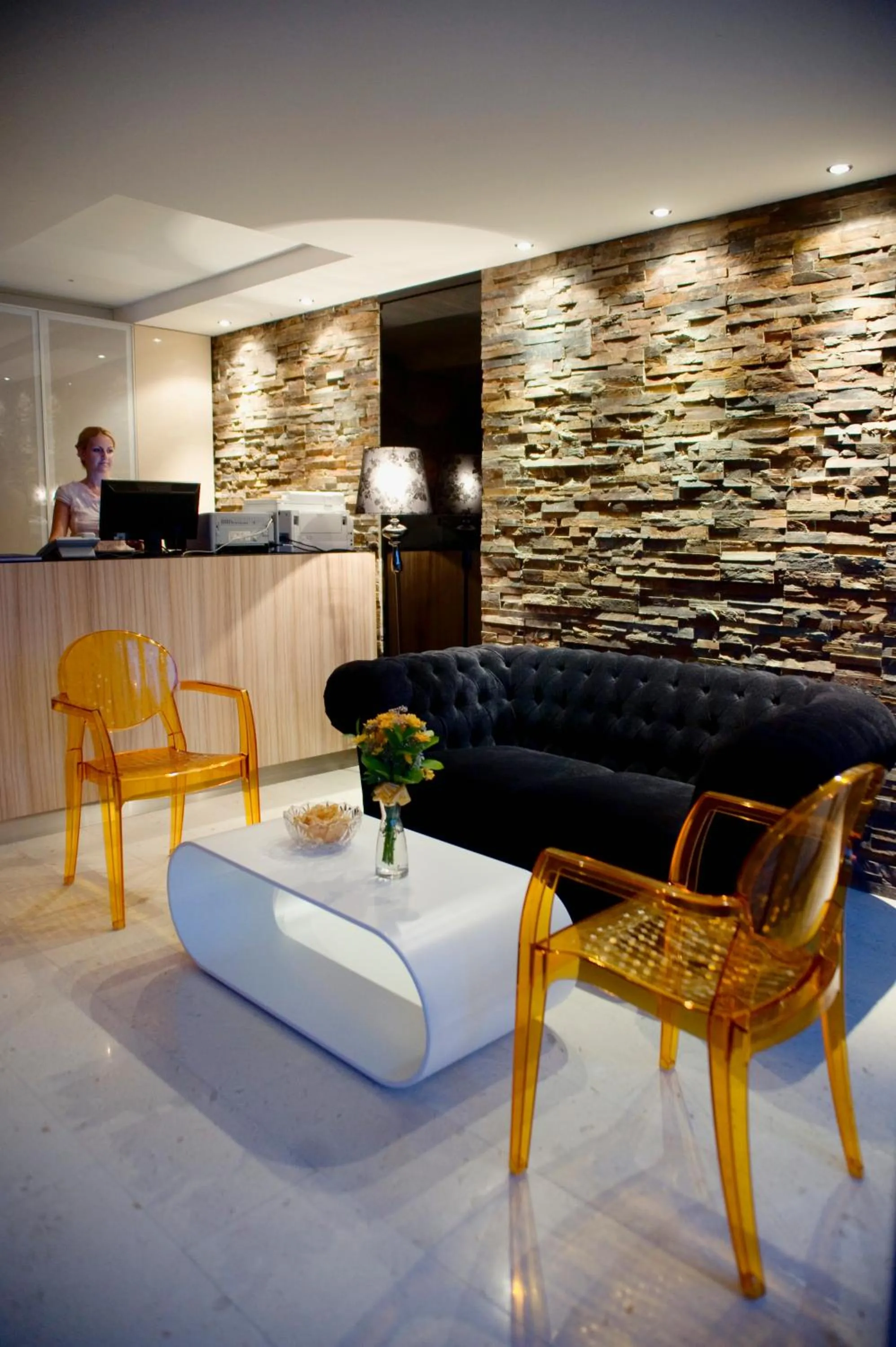 Lobby or reception in Vila V Lux Apartments