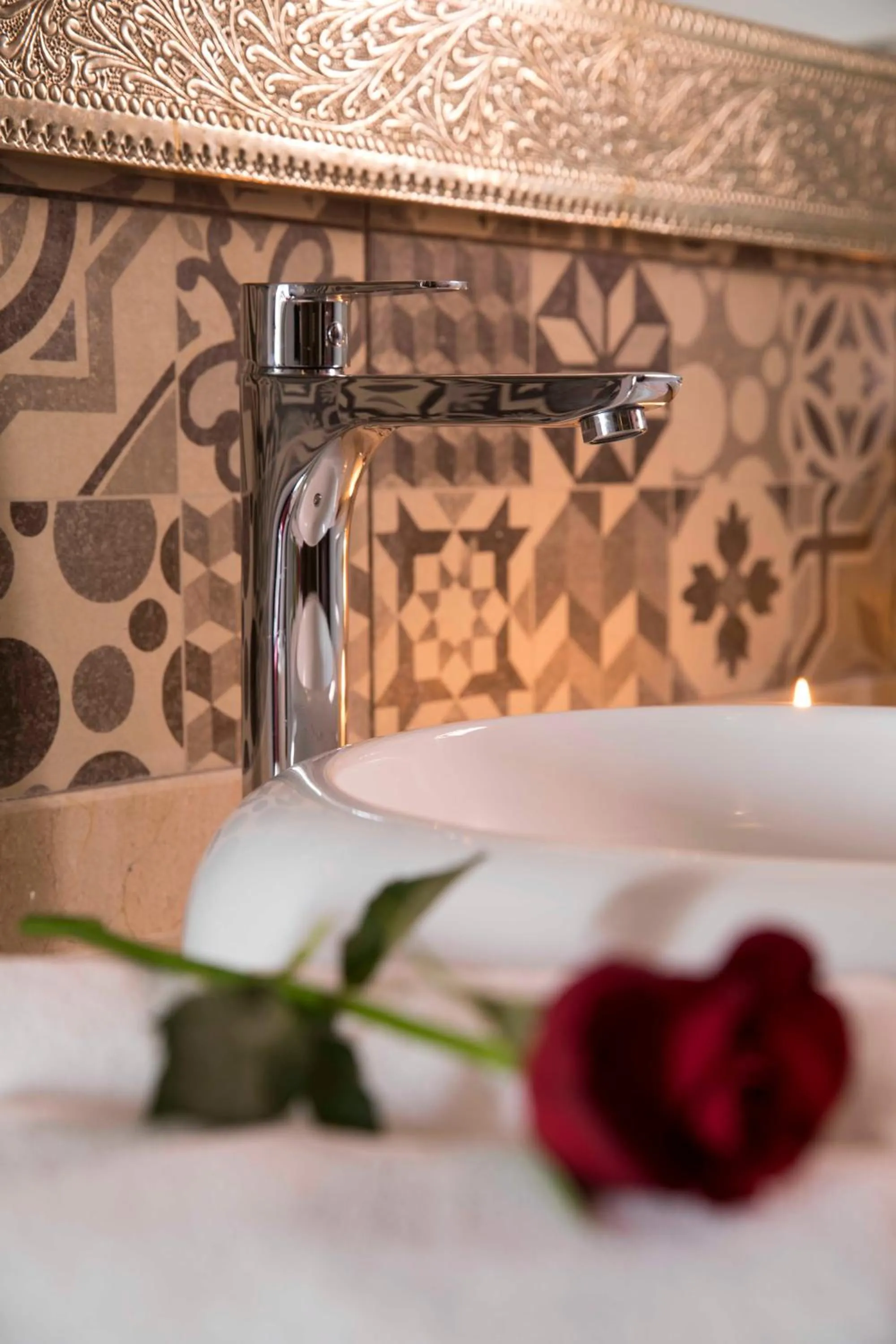 Bathroom in Riad Dar Alfarah