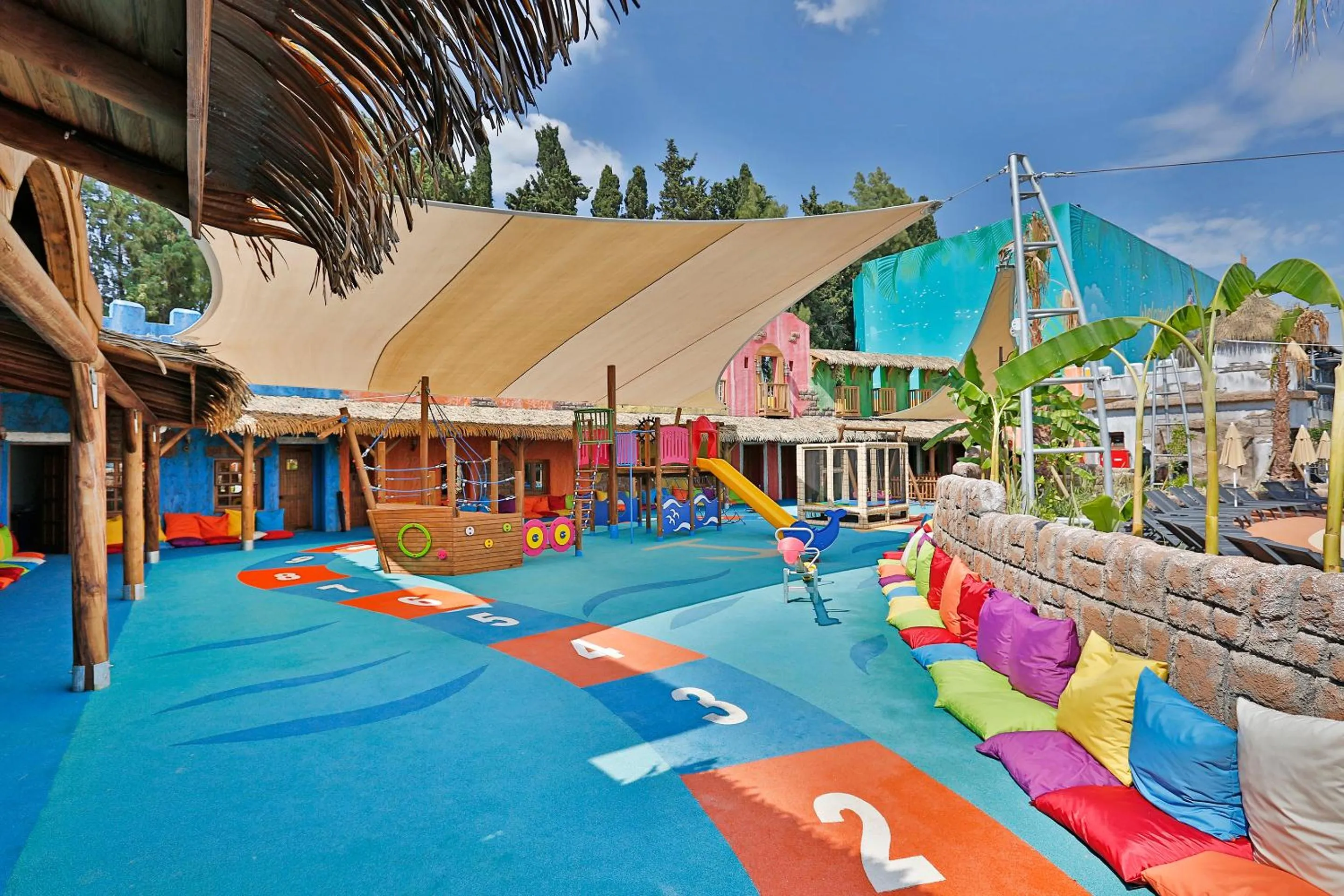 Children play ground in Atlantique Holiday Club