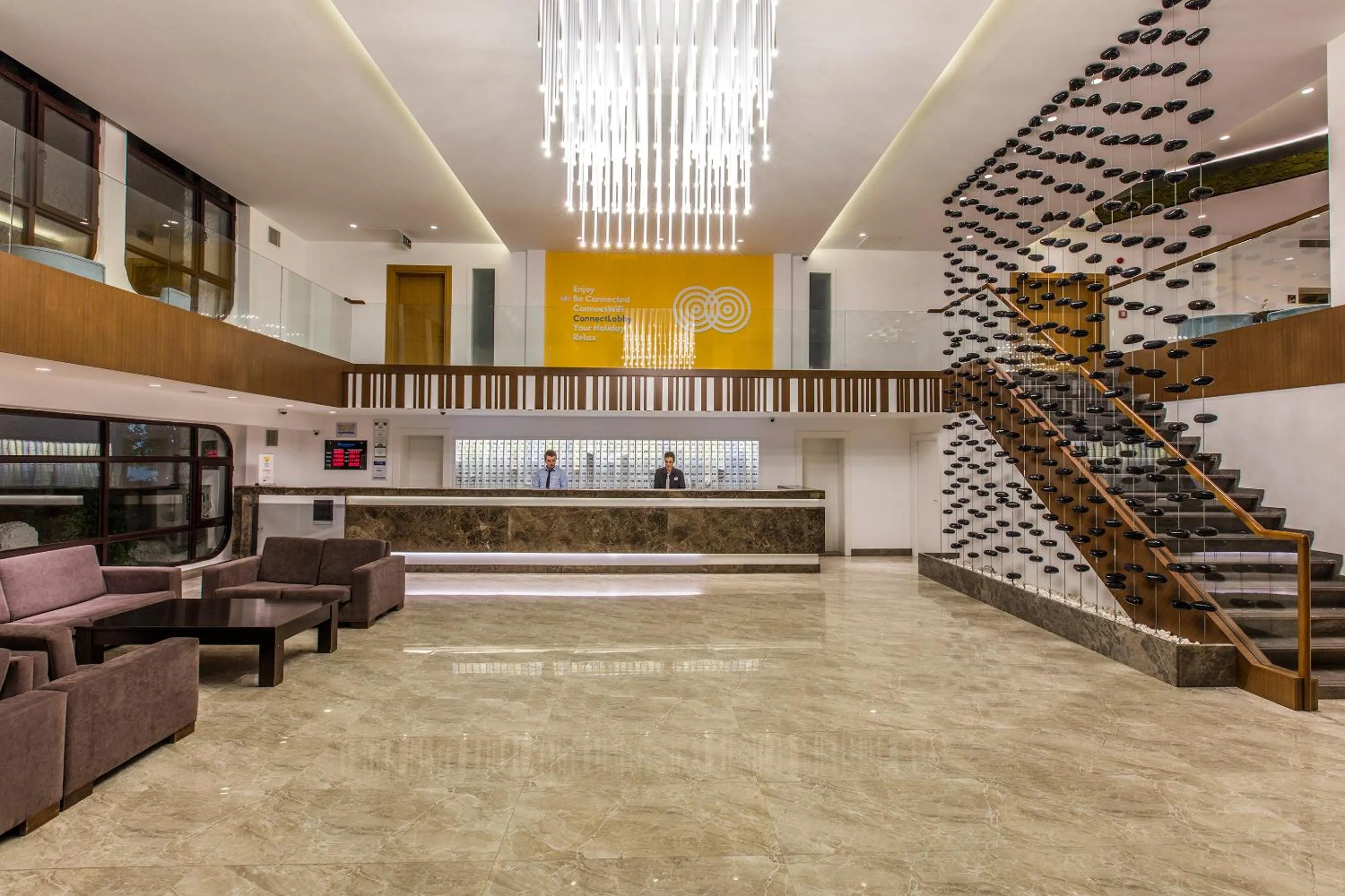 Lobby or reception in Atlantique Holiday Club