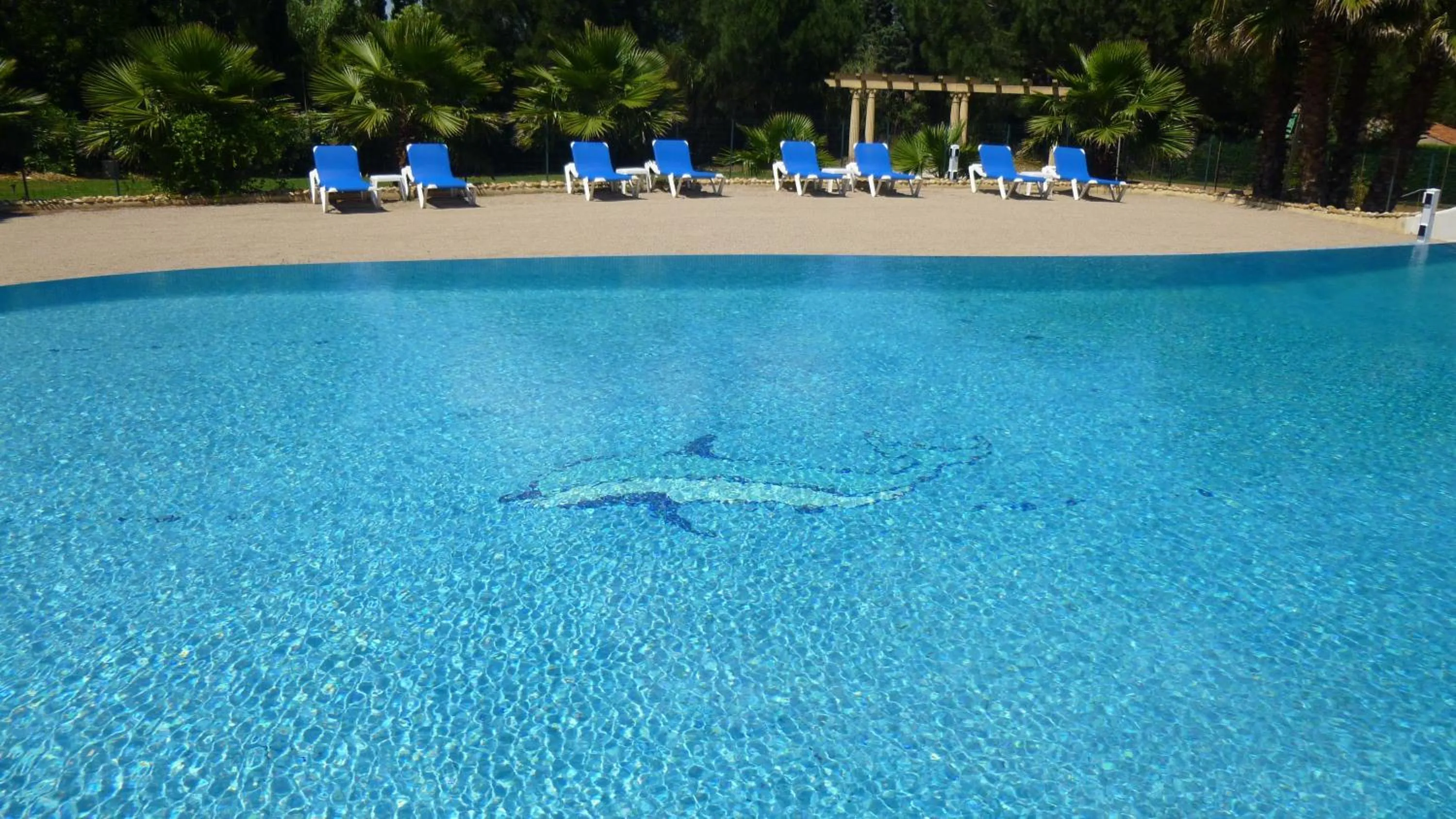 Swimming pool in Hotel La Romarine