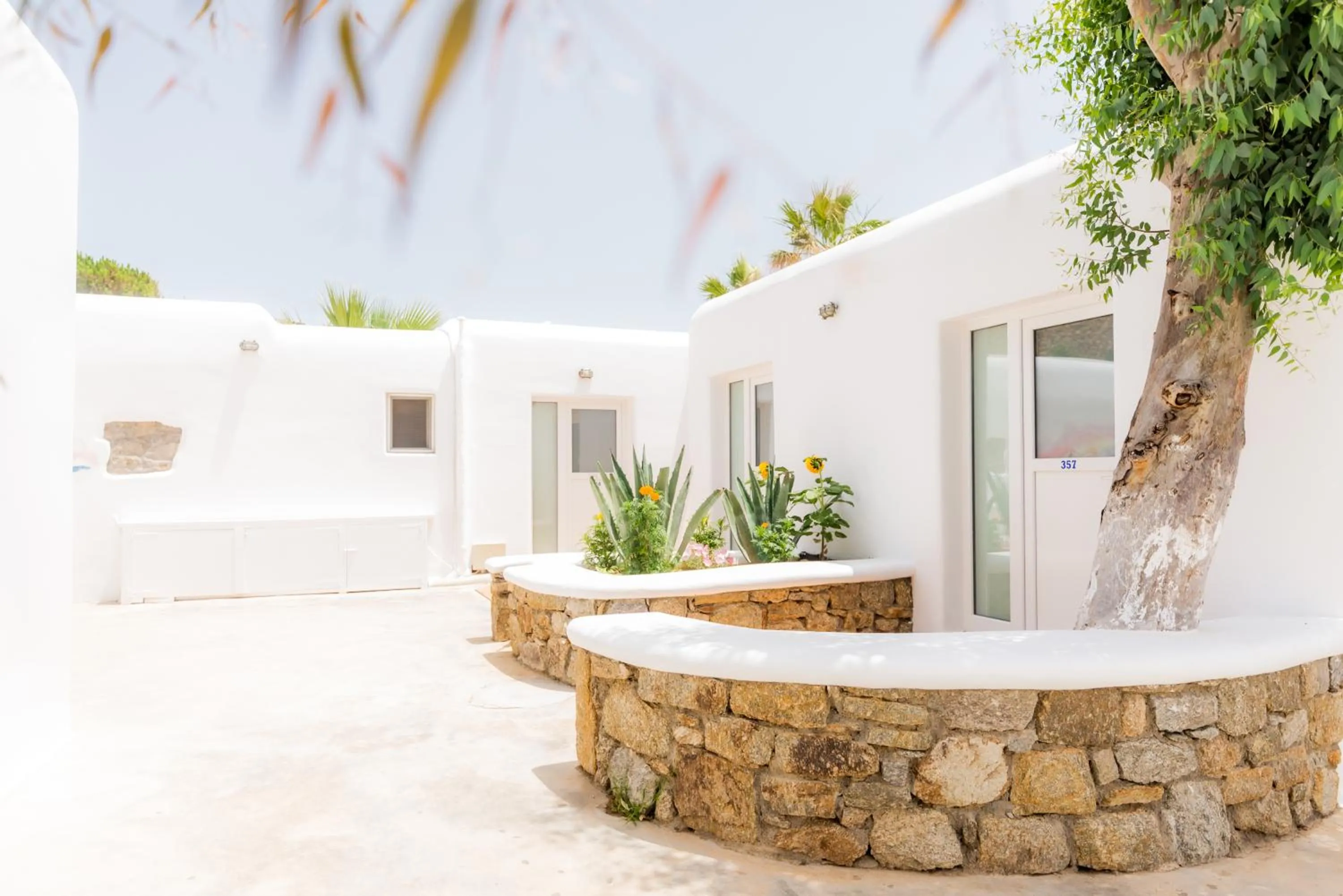 Garden view in Paradise Beach Resort