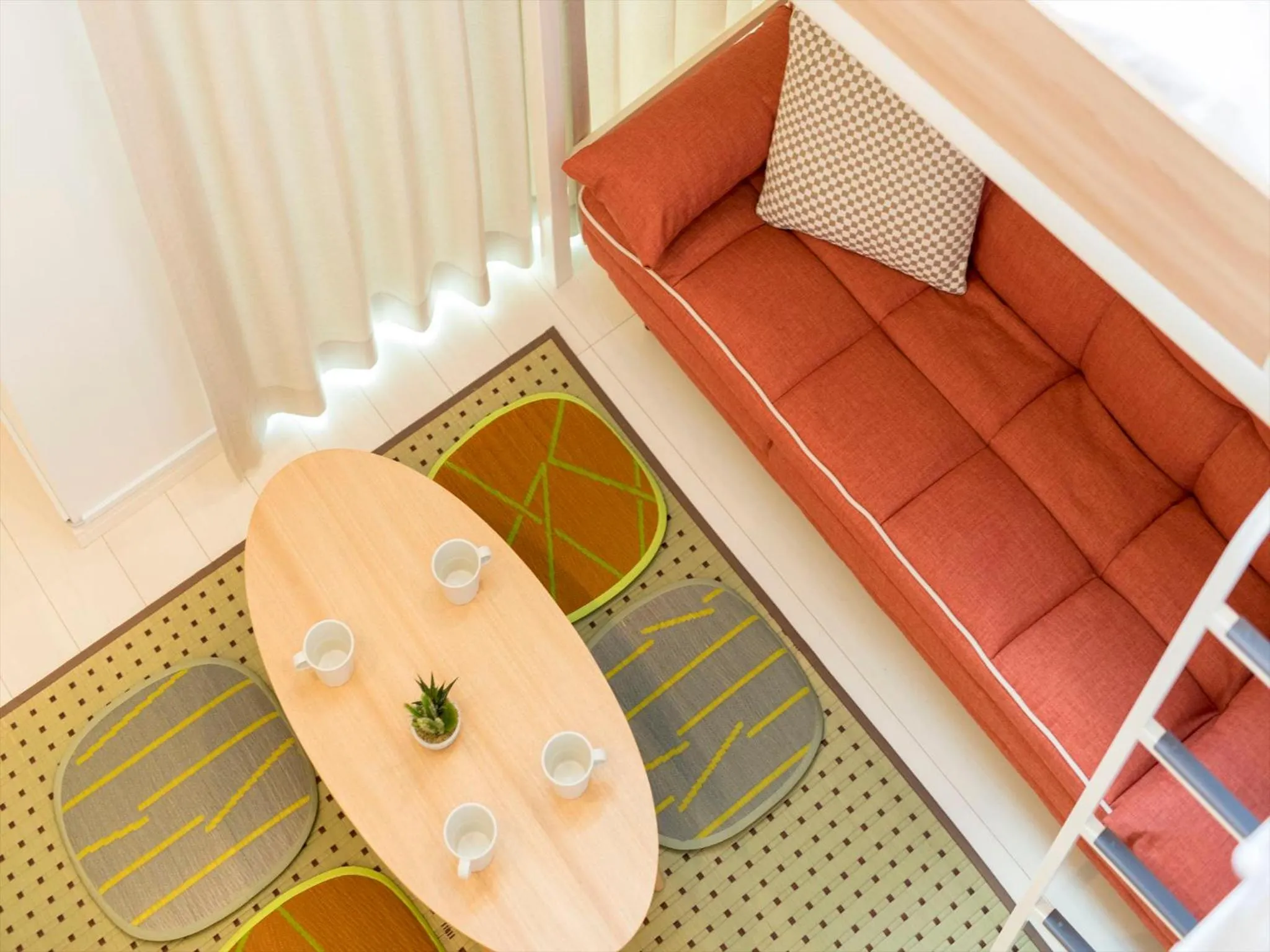 Living room in TRIP POD TAKASAGO A