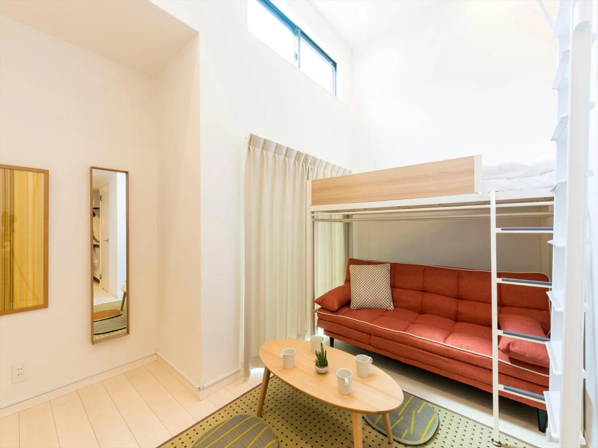 Living room in TRIP POD TAKASAGO A