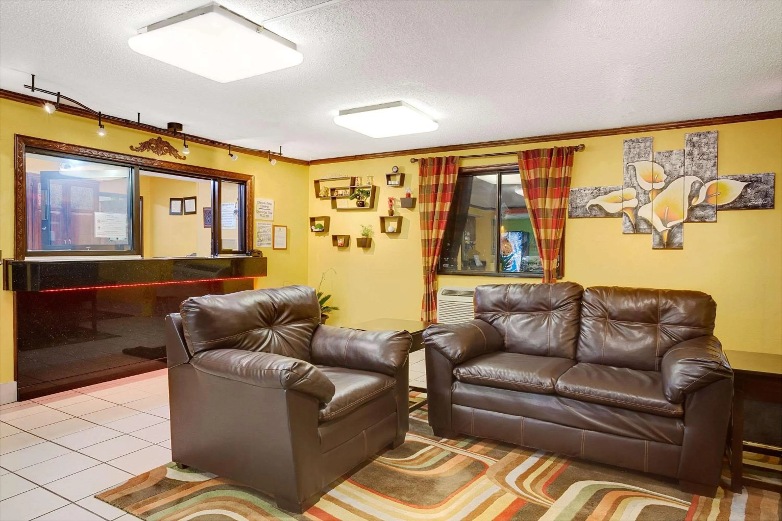 Lobby or reception in Economy 7 Inn Chesapeake - Portsmouth