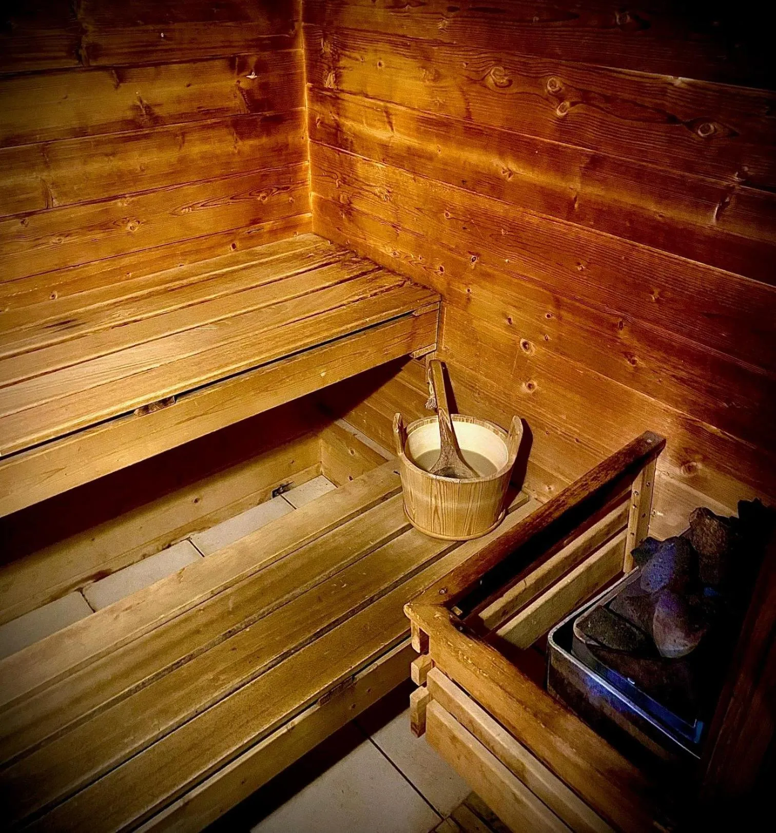 Sauna in Angmering Manor Hotel