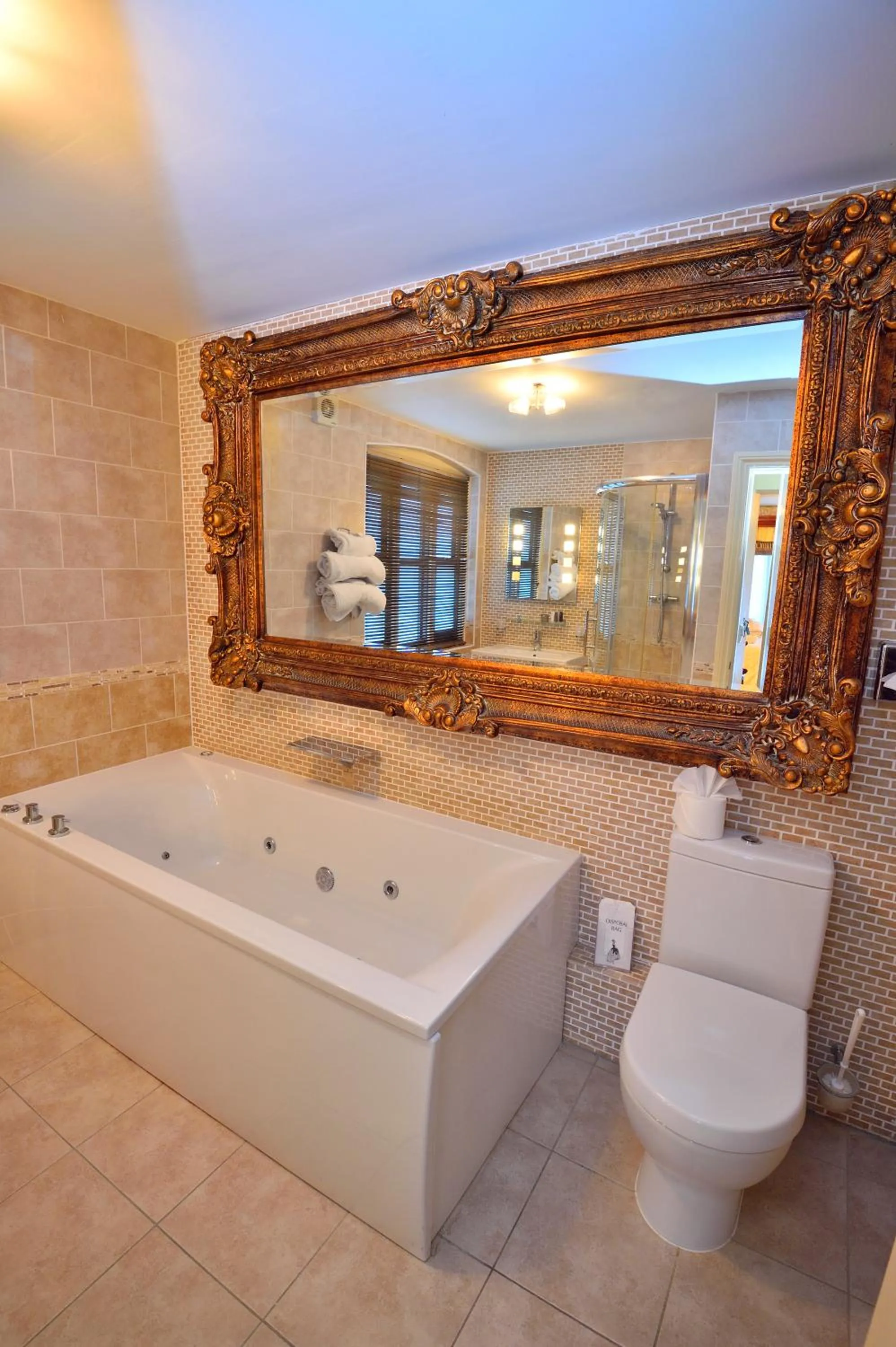 Bathroom in Angmering Manor Hotel
