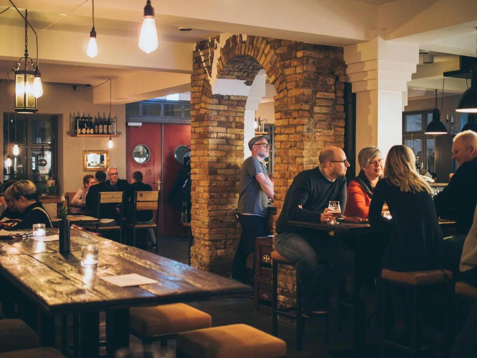 Restaurant/places to eat in Seemannsheim Hostel Flensburg