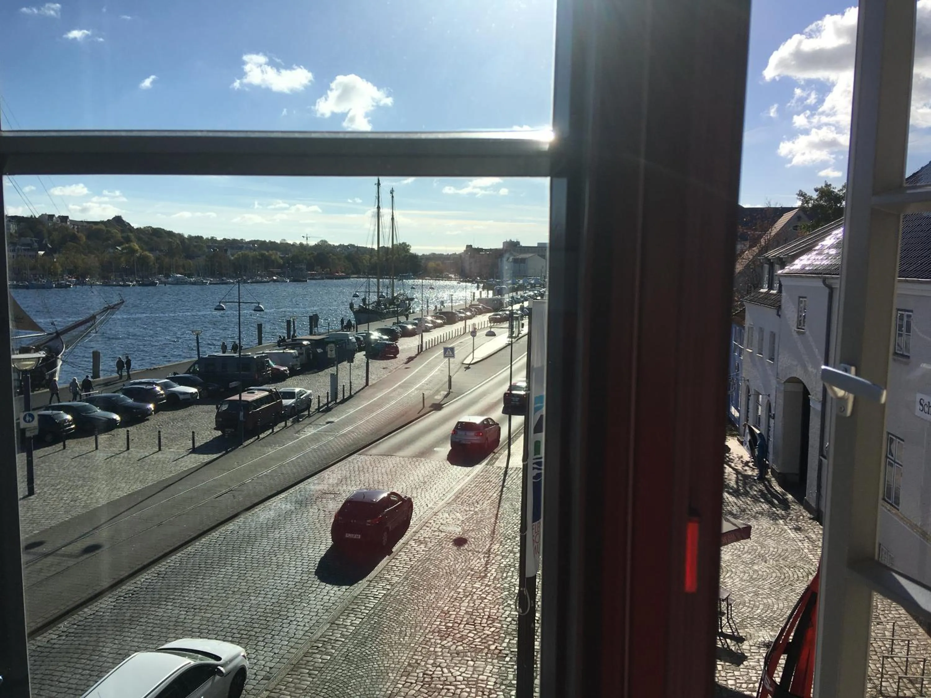 Sea view in Seemannsheim Hostel Flensburg