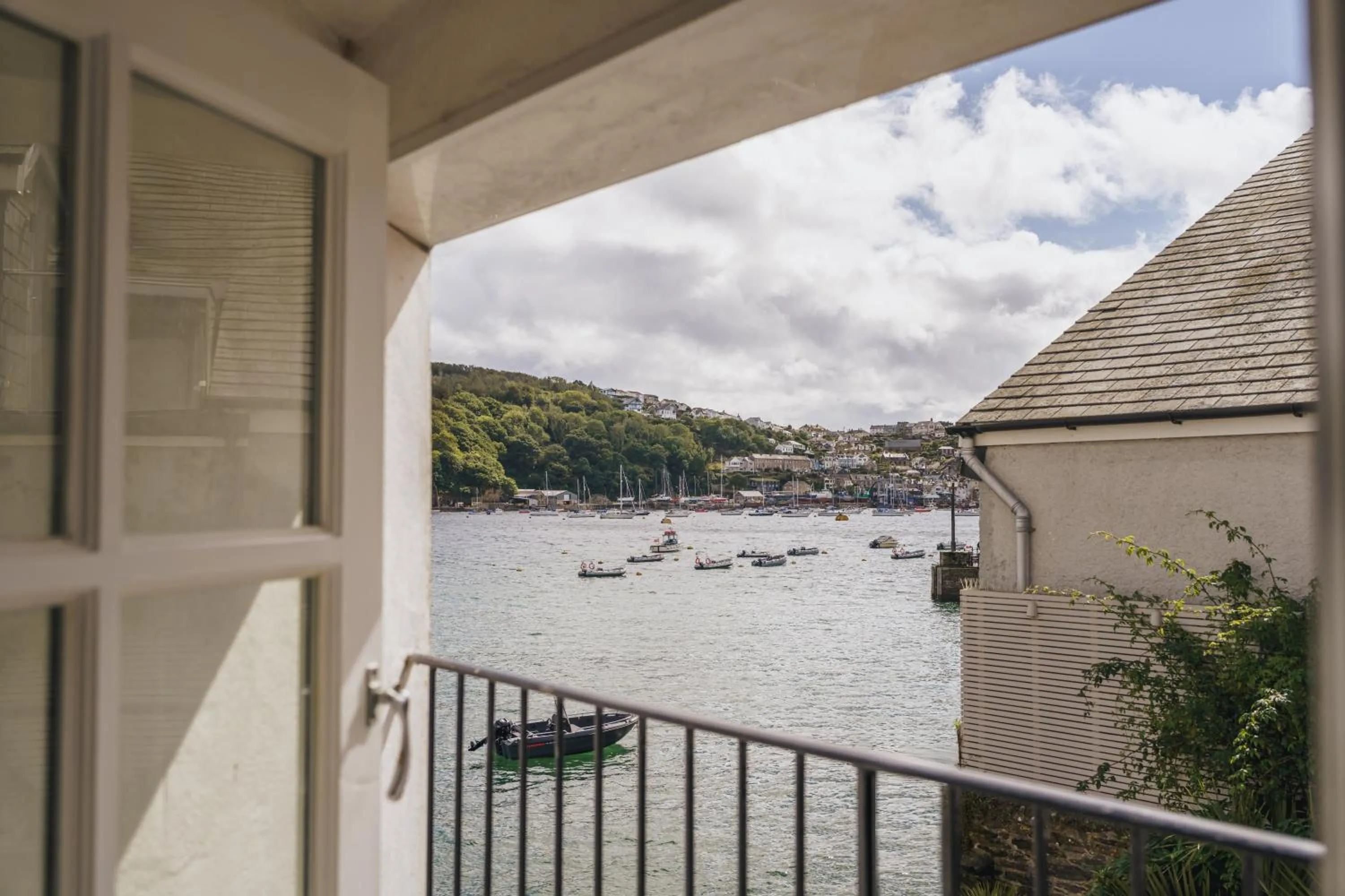 River view in The Old Quay House Hotel
