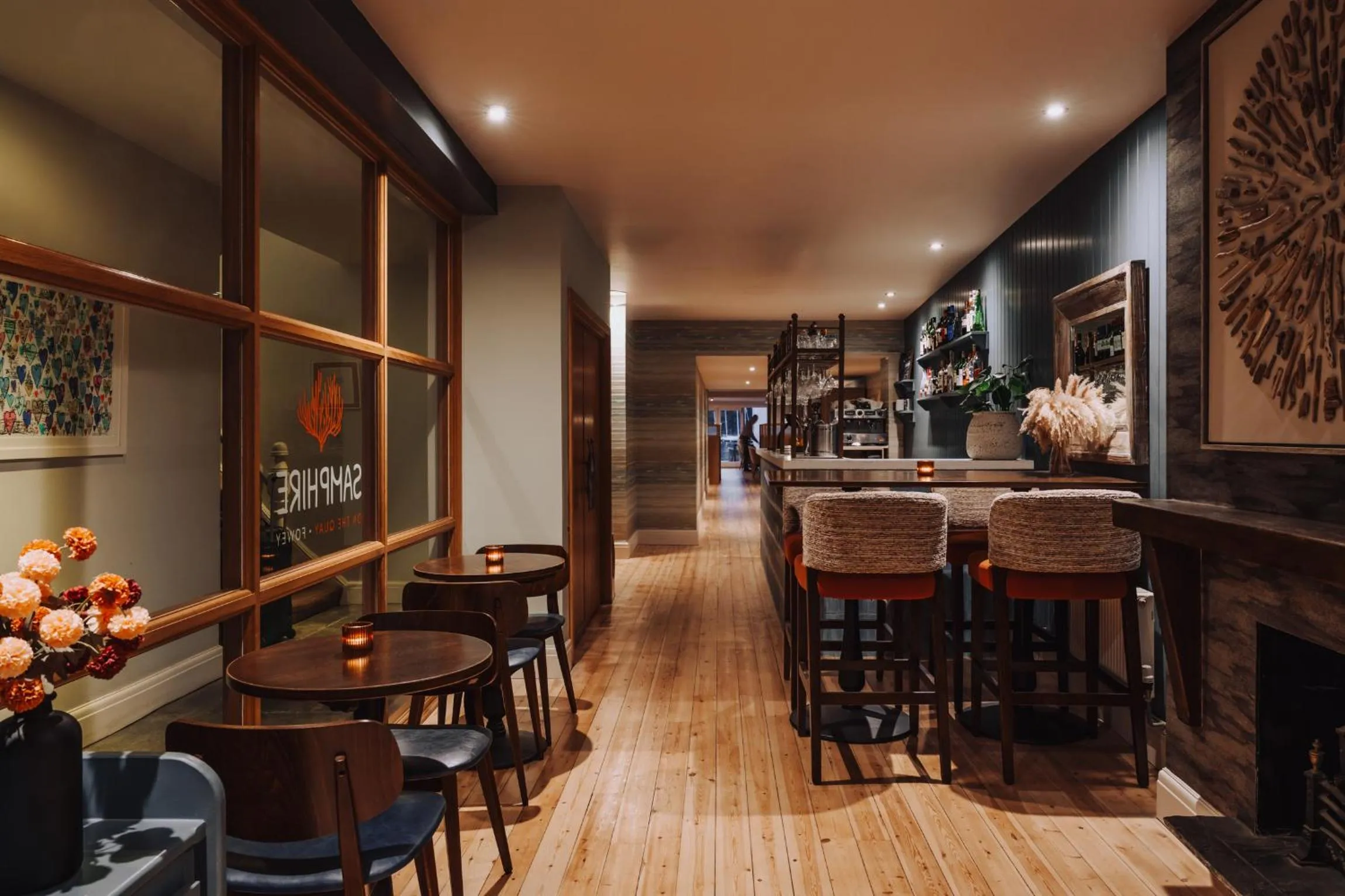 Restaurant/places to eat in The Old Quay House Hotel