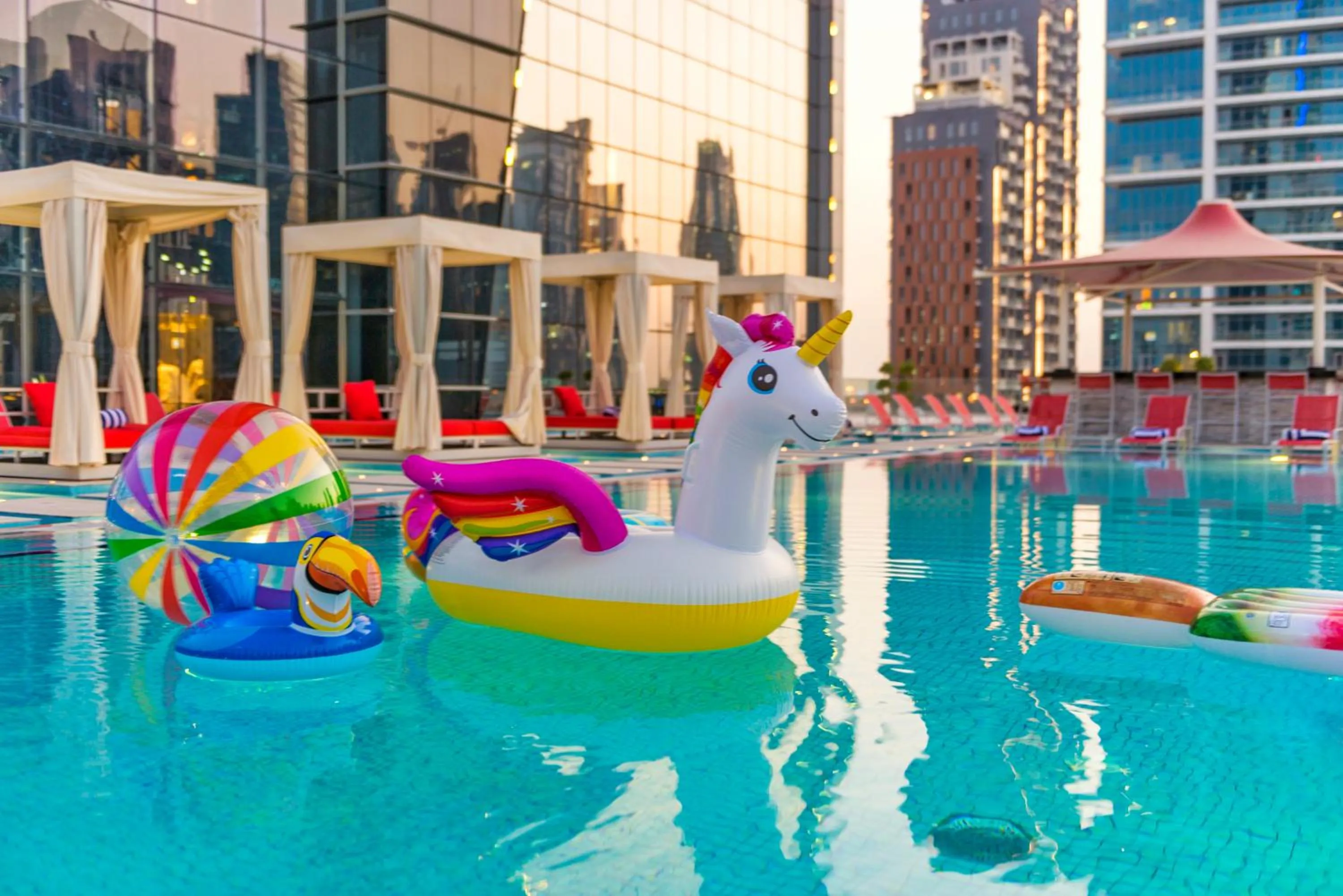 Swimming pool in Canal Central Hotel Business Bay