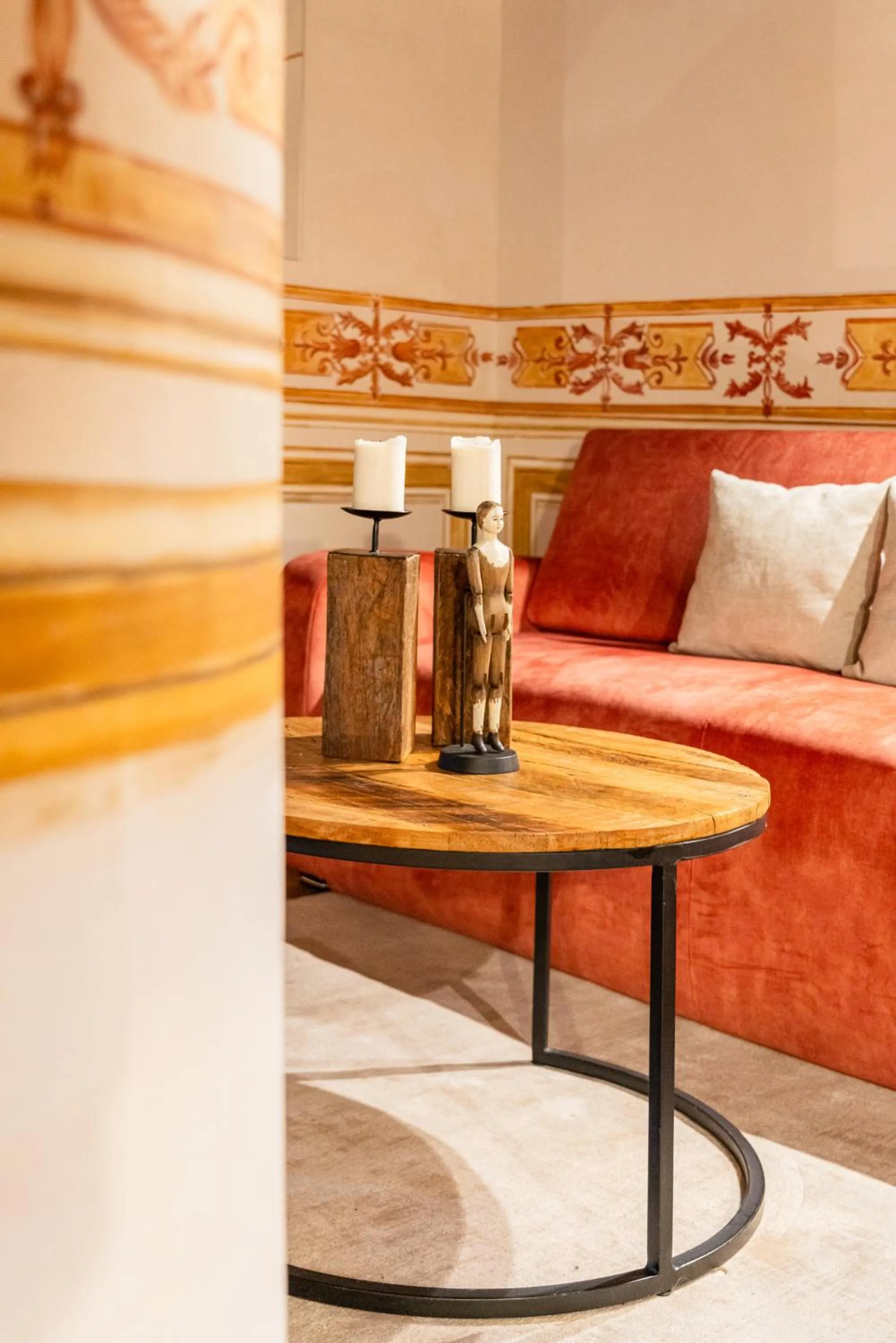 Decorative detail in Castello di Limatola