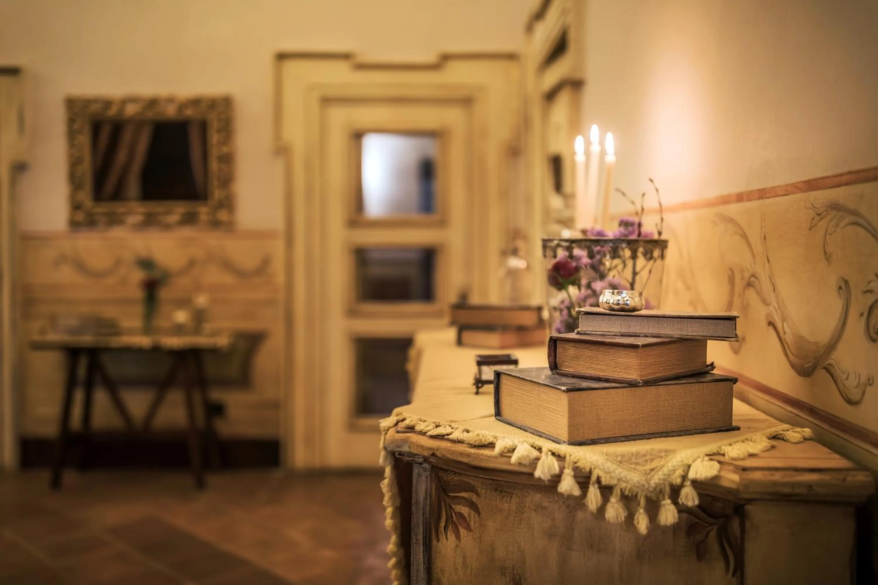 Communal lounge/ TV room in Castello di Limatola