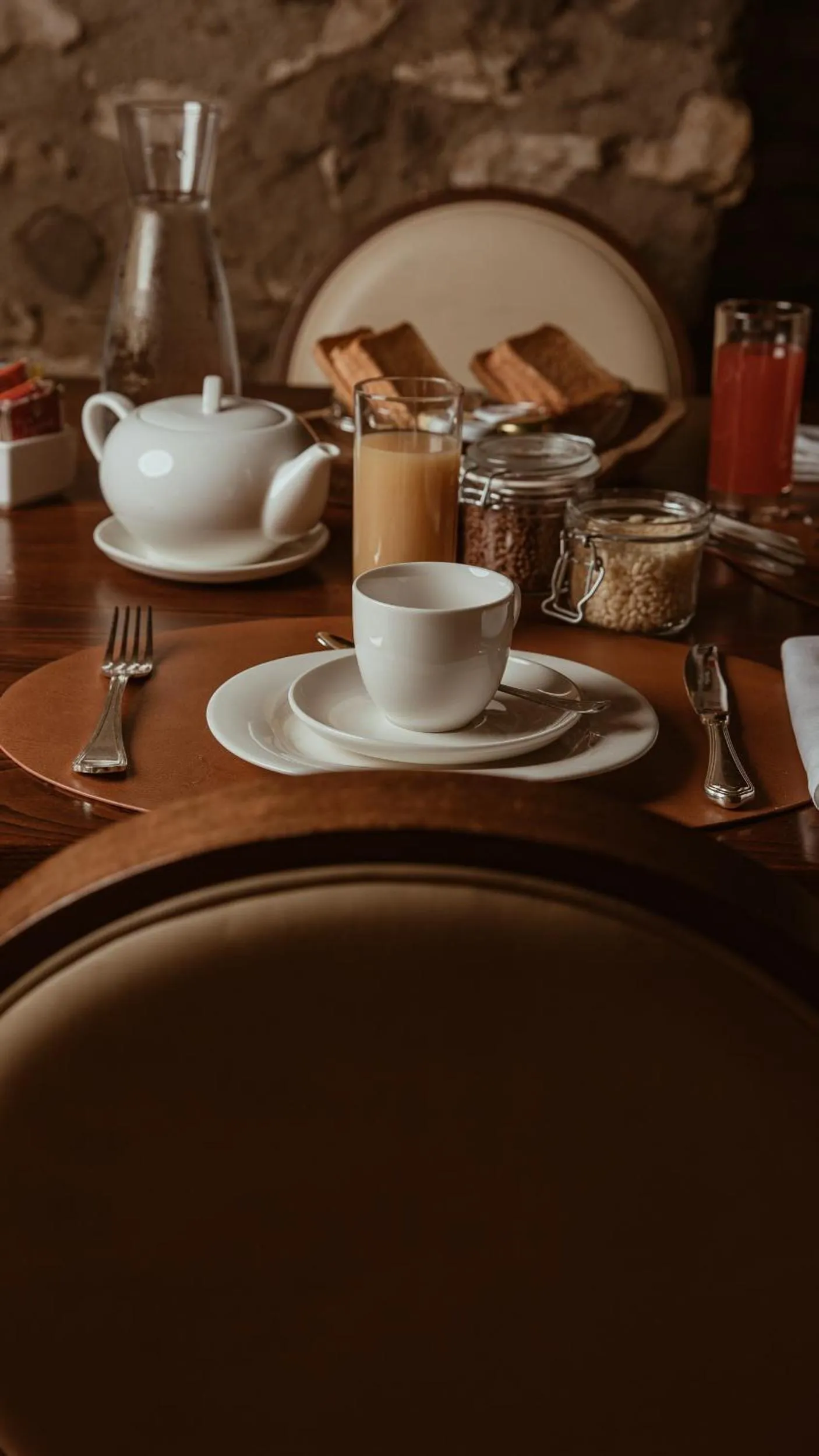 Breakfast in Castello di Limatola