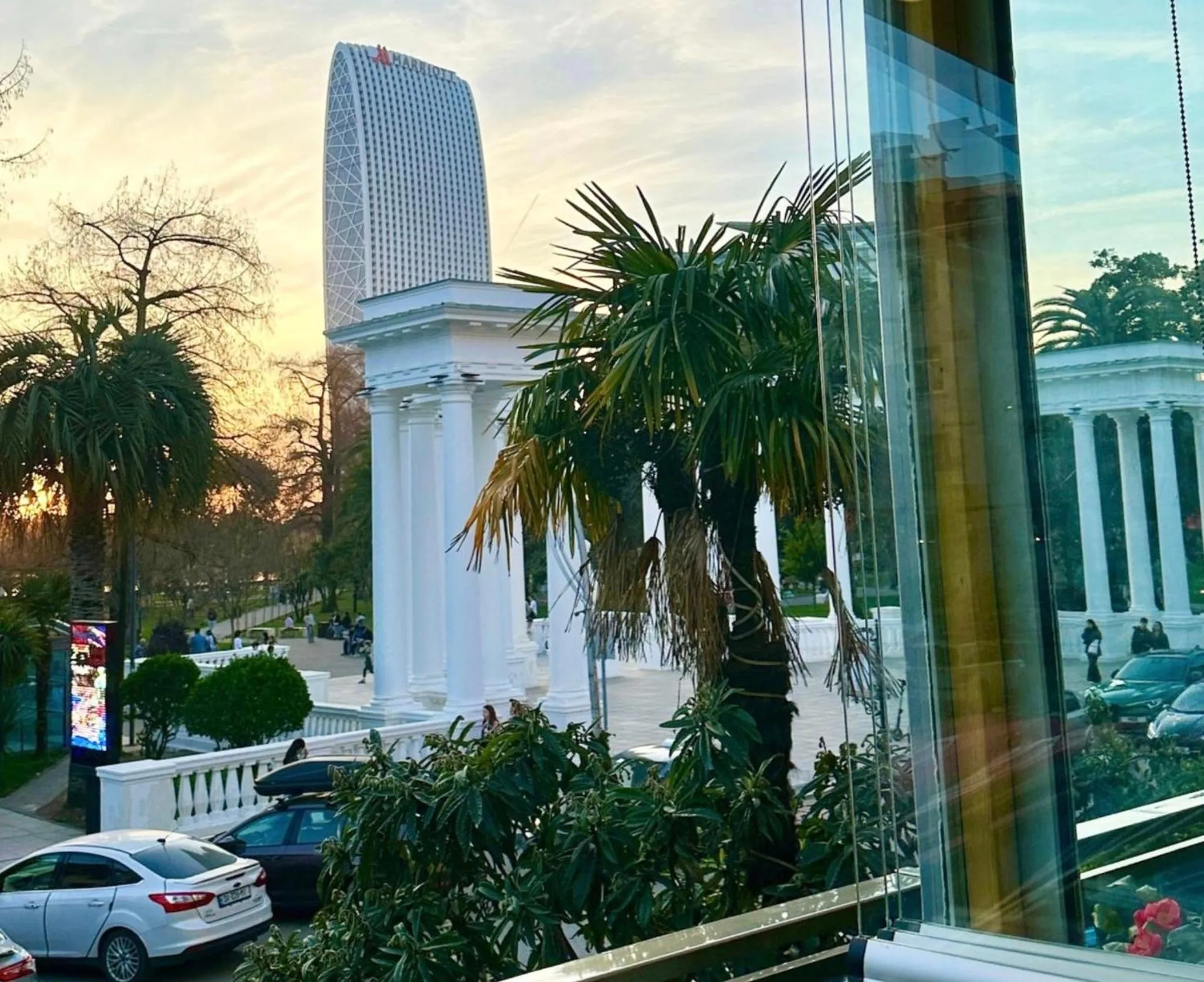 Garden view in Hotel Park