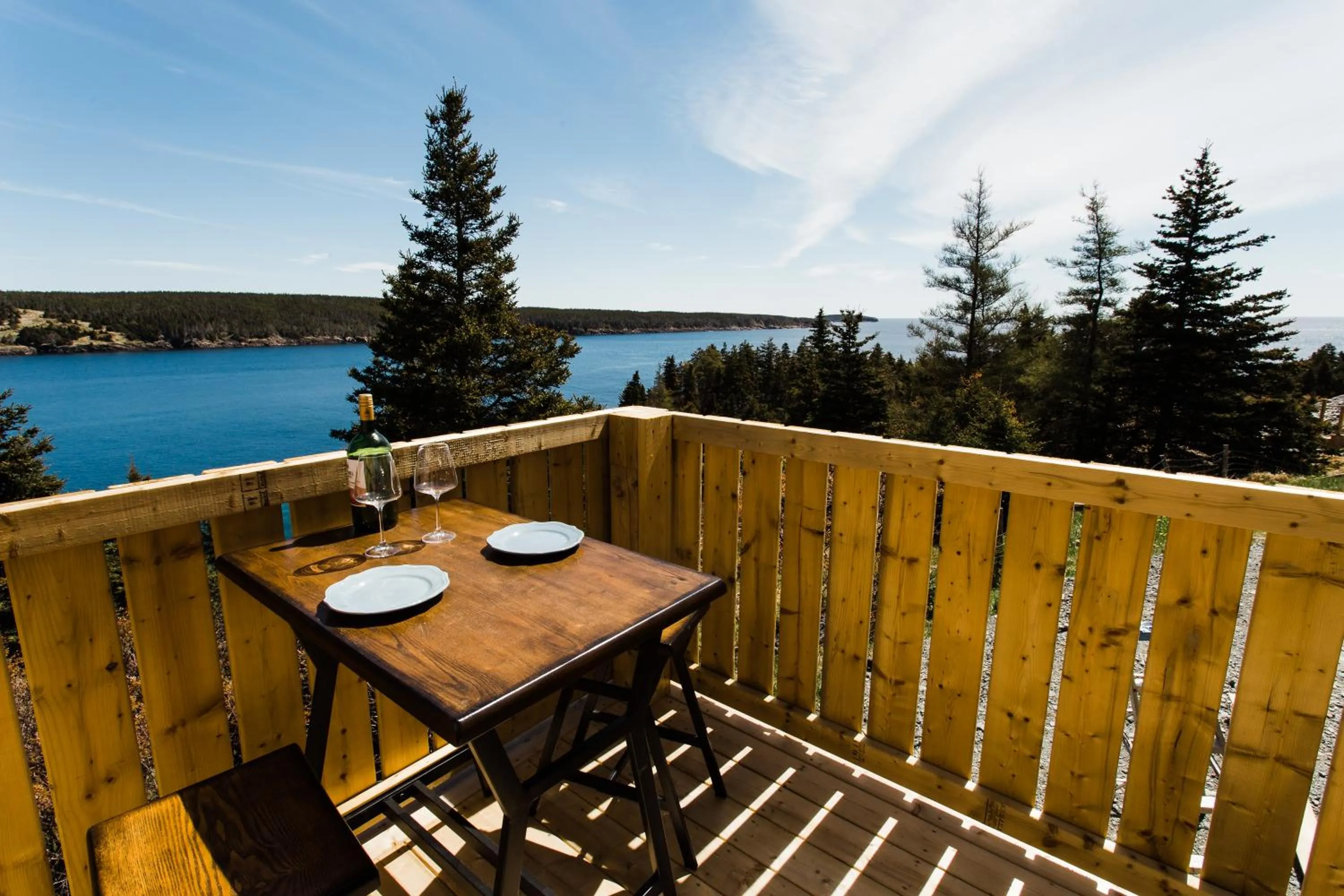 Patio in Whale House Guest House