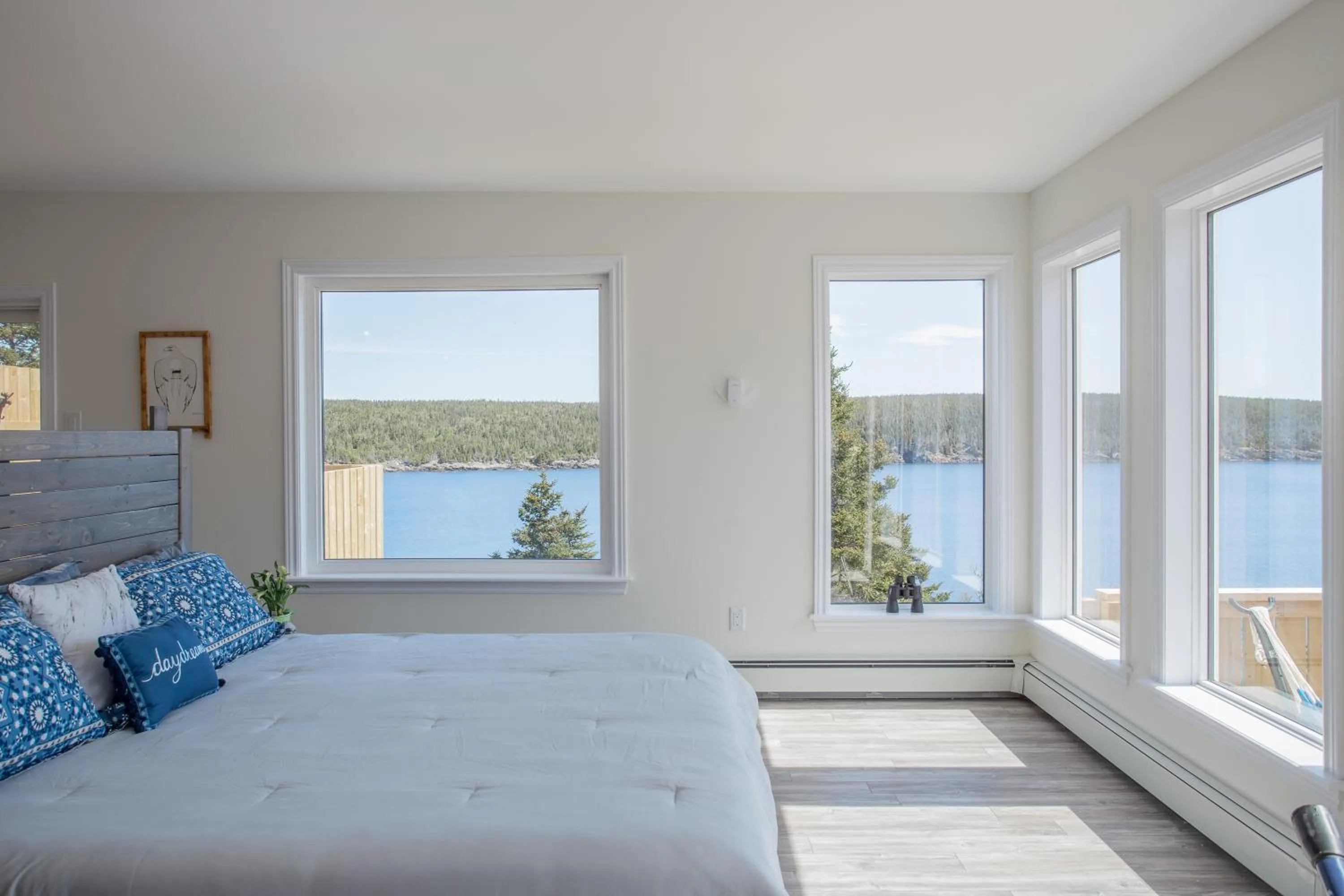 Bed in Whale House Guest House