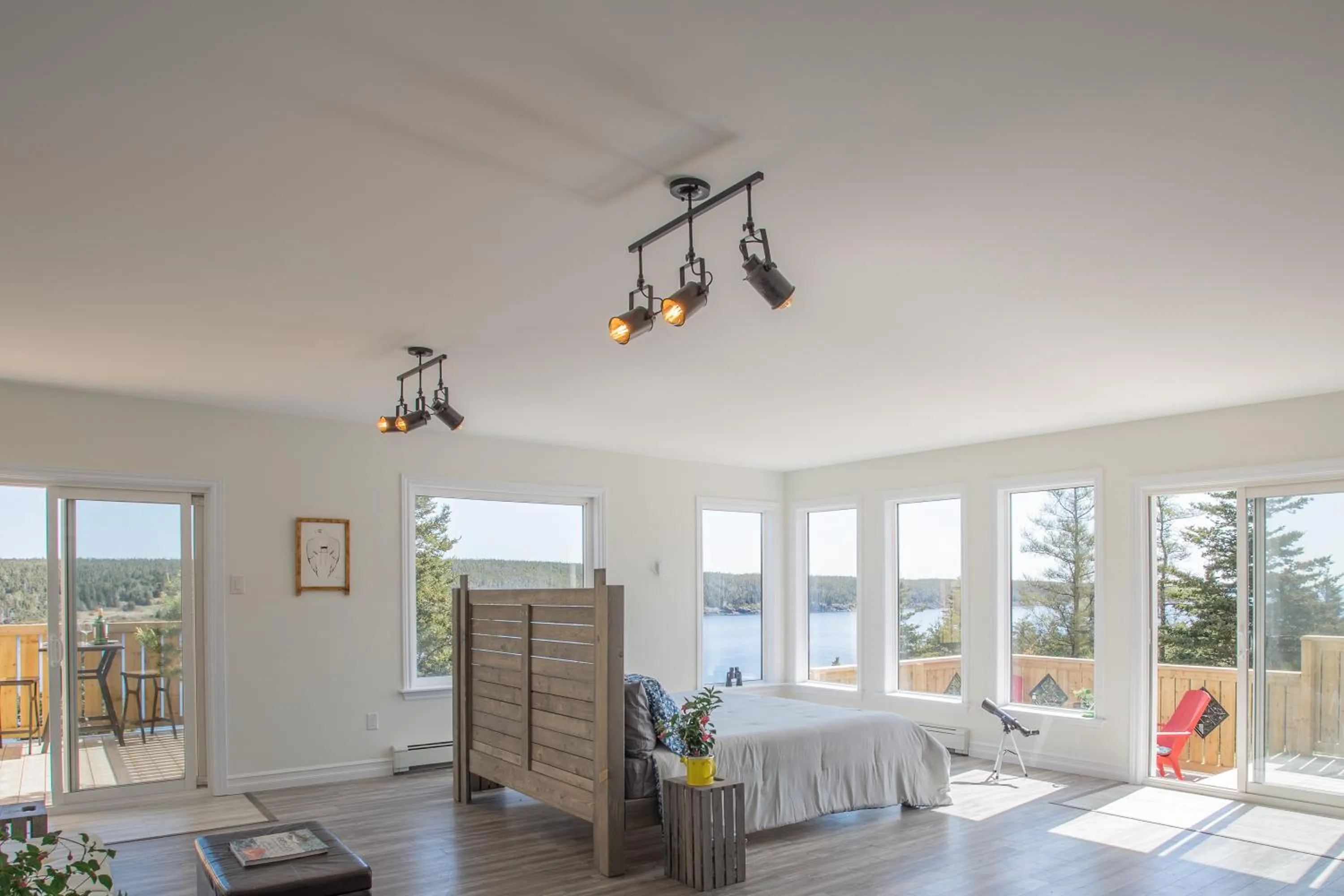 Bed in Whale House Guest House