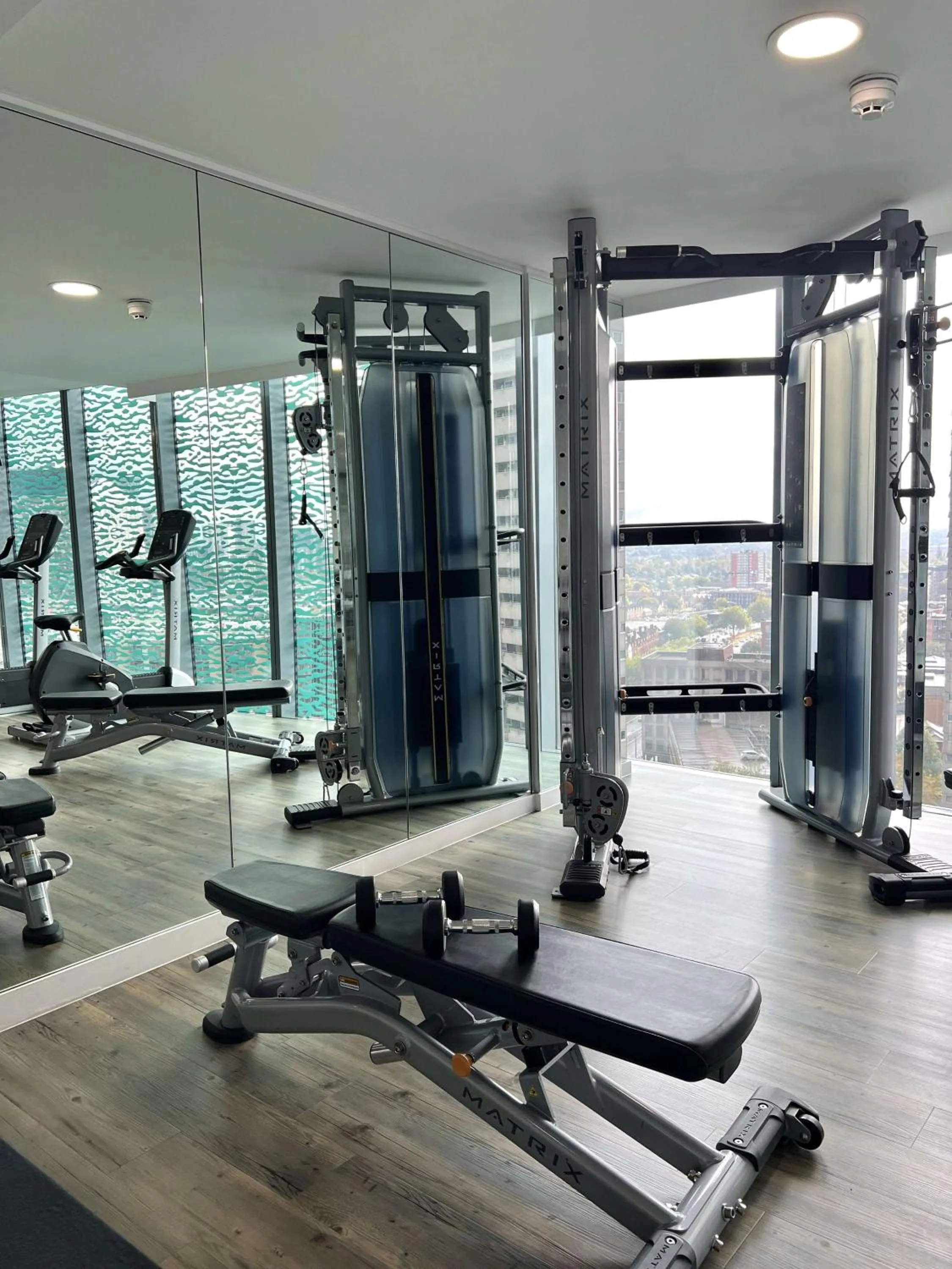 Fitness centre/facilities in Radisson Blu Hotel, Birmingham