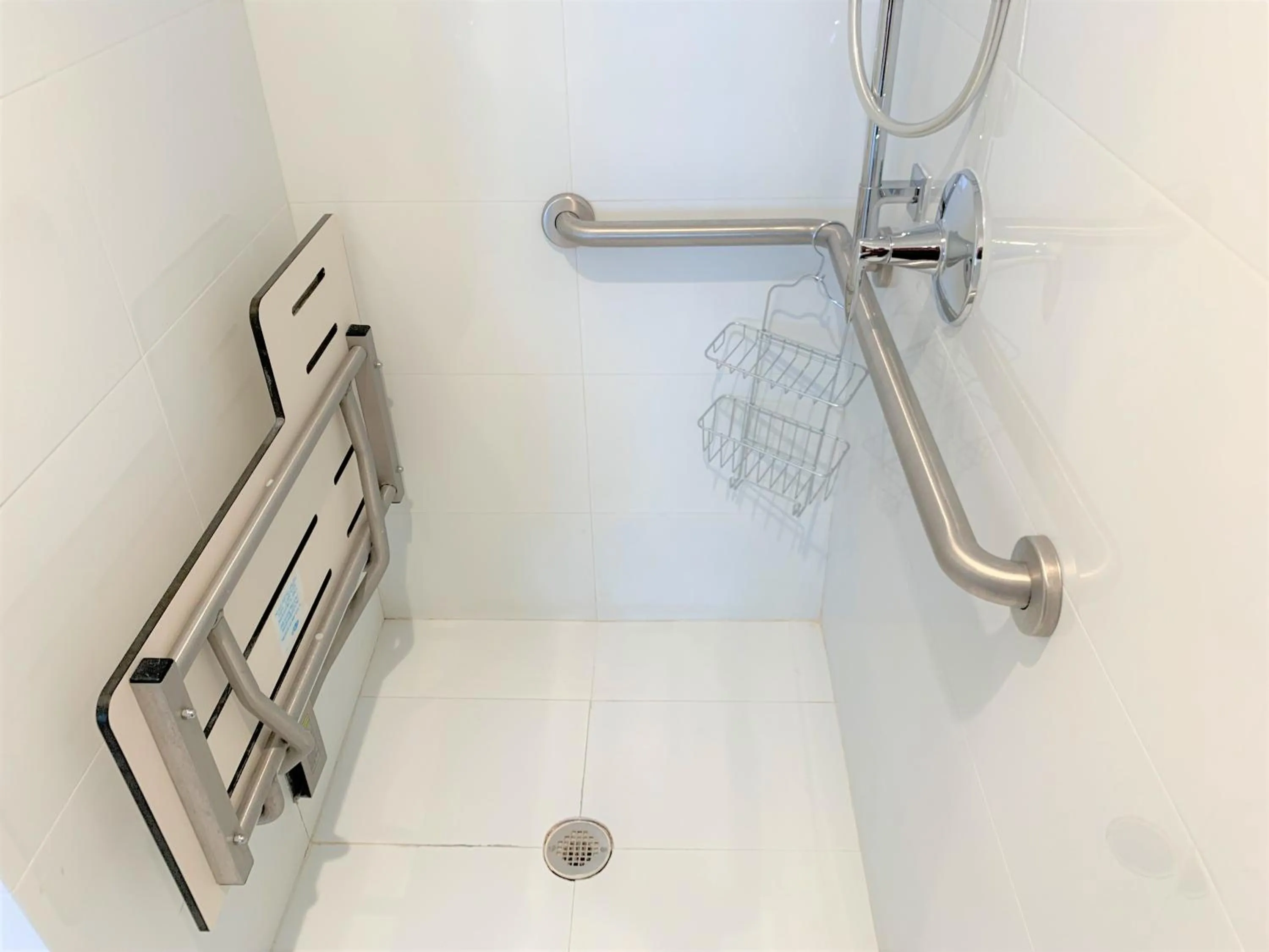 Bathroom in 12th & Ocean Suites by LuxUrban