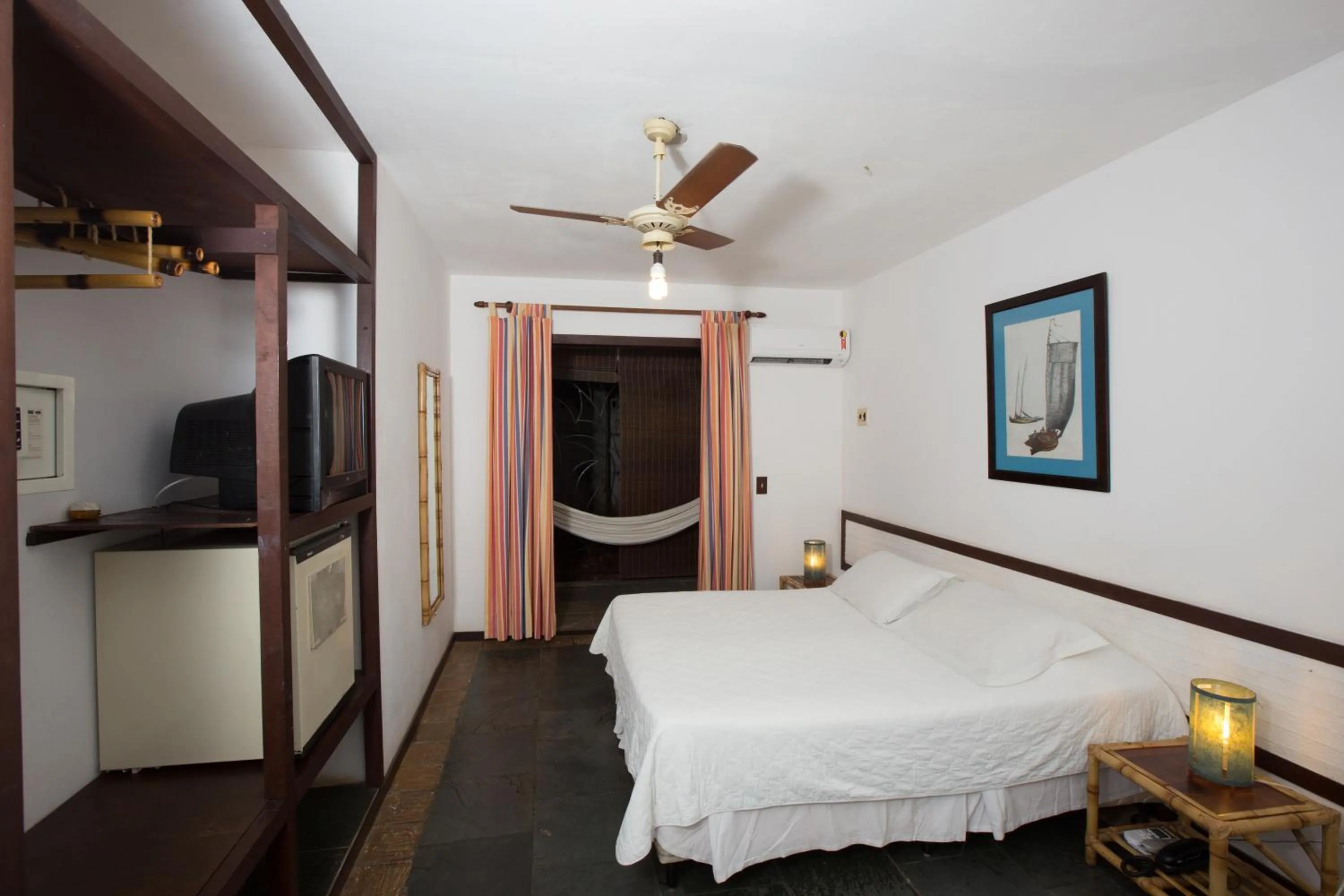 Bed in Pousada Ogum Marinho