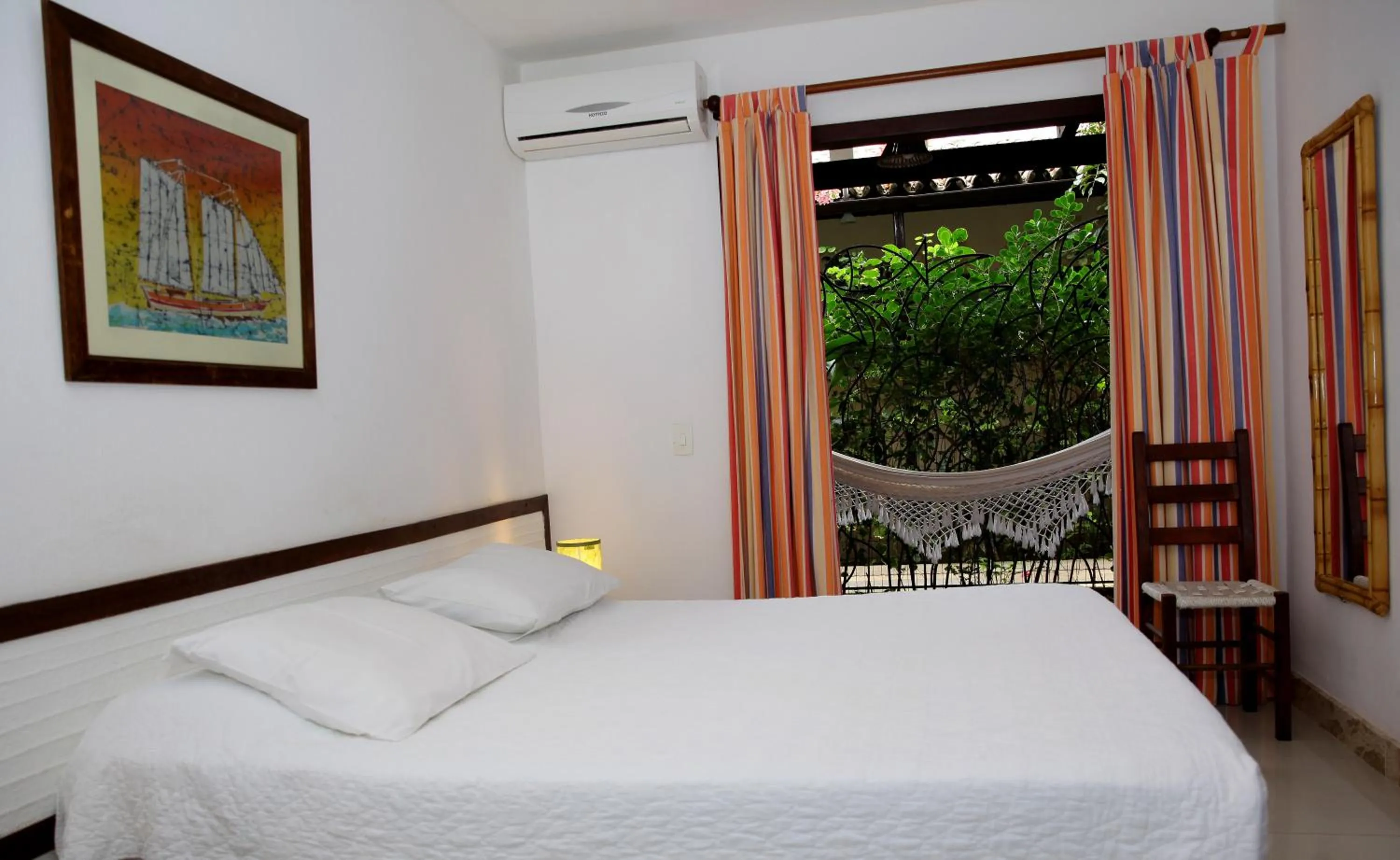 Bed in Pousada Ogum Marinho