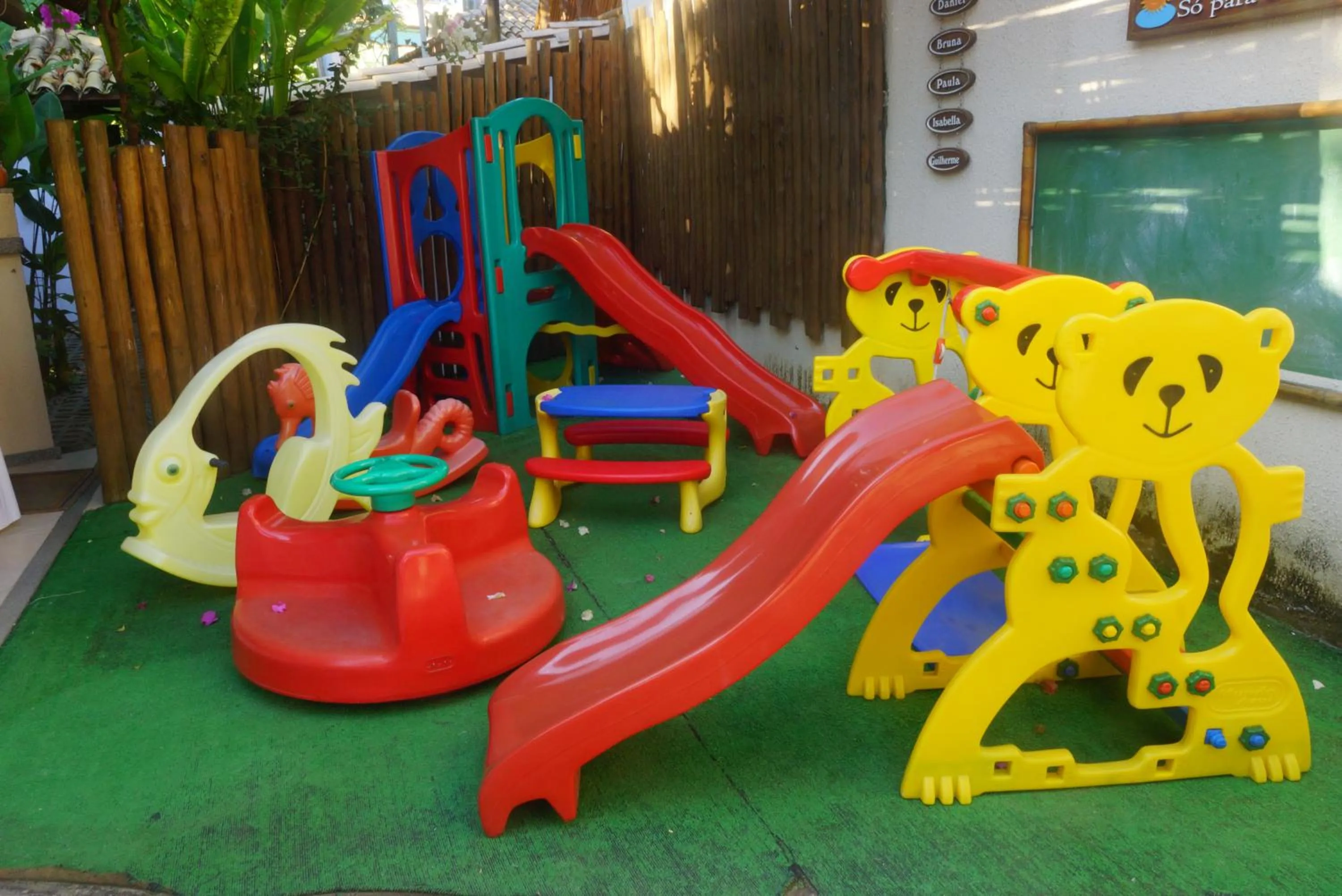 Children play ground in Pousada Ogum Marinho