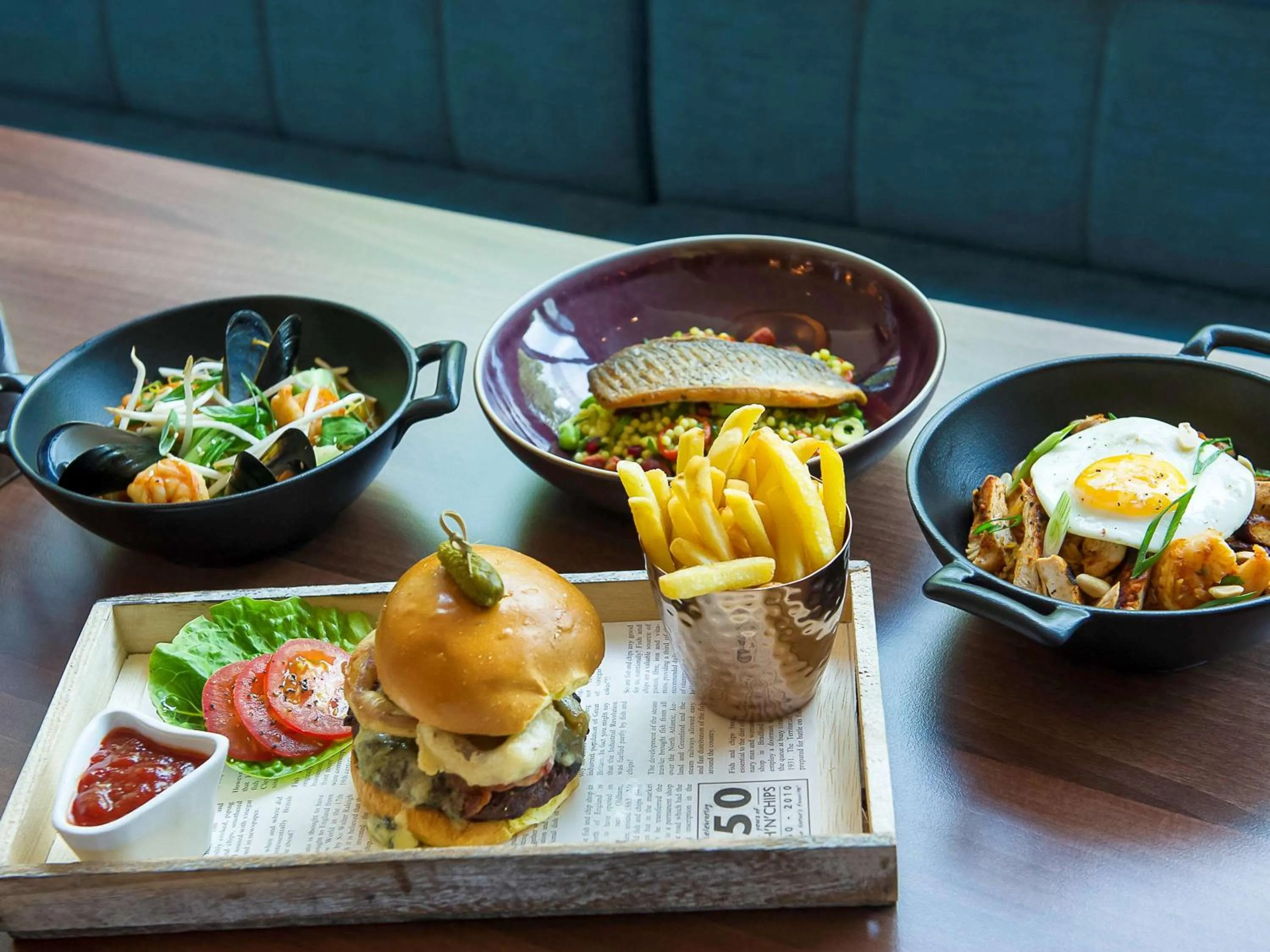 Sports, Food in Mercure Bristol Holland House Hotel & Spa