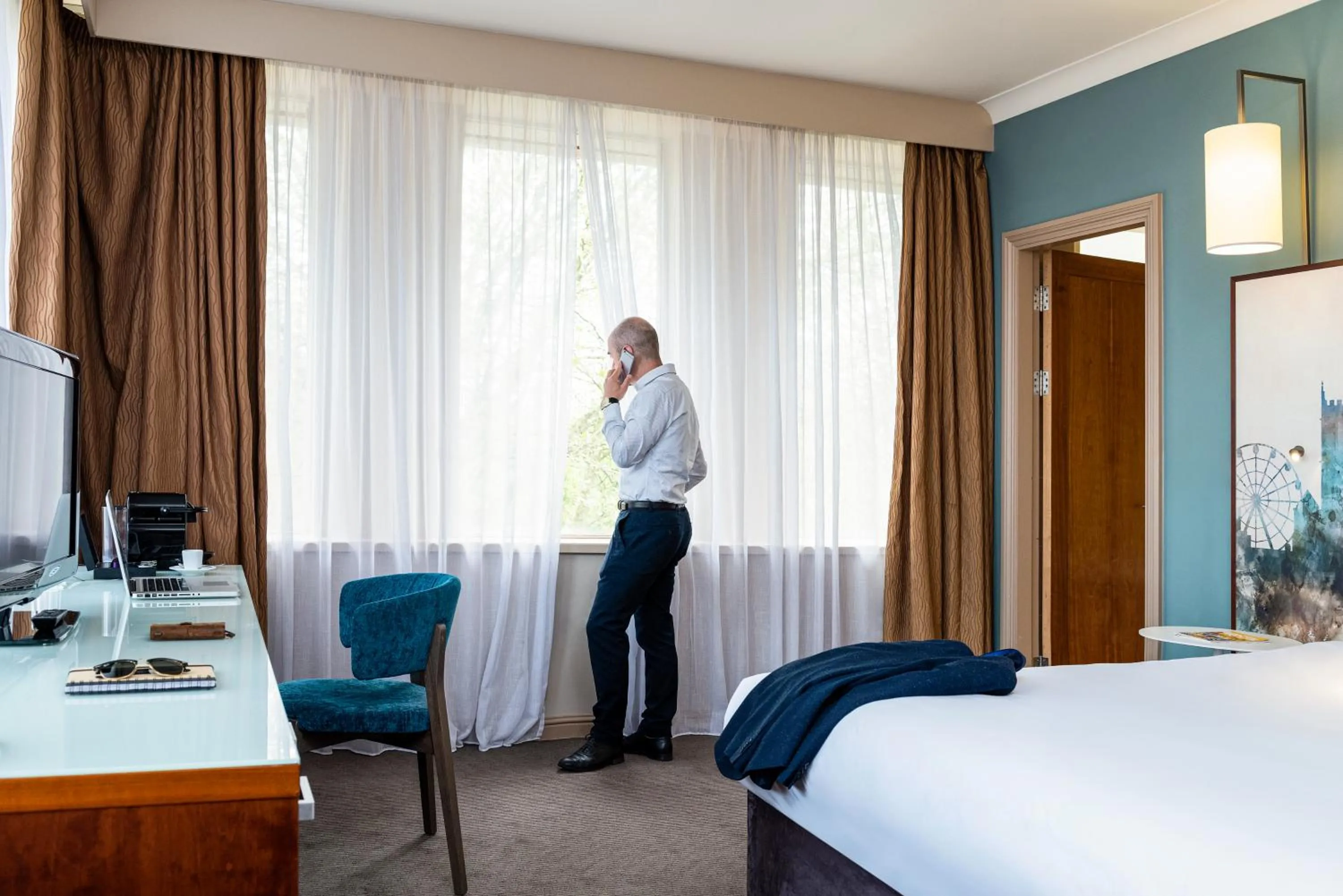 Bedroom in Mercure Bristol Holland House Hotel & Spa