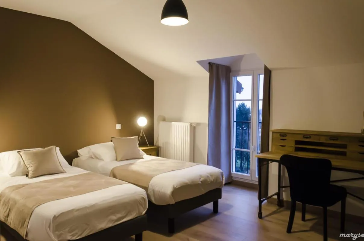 Bed in Villa La Maternite