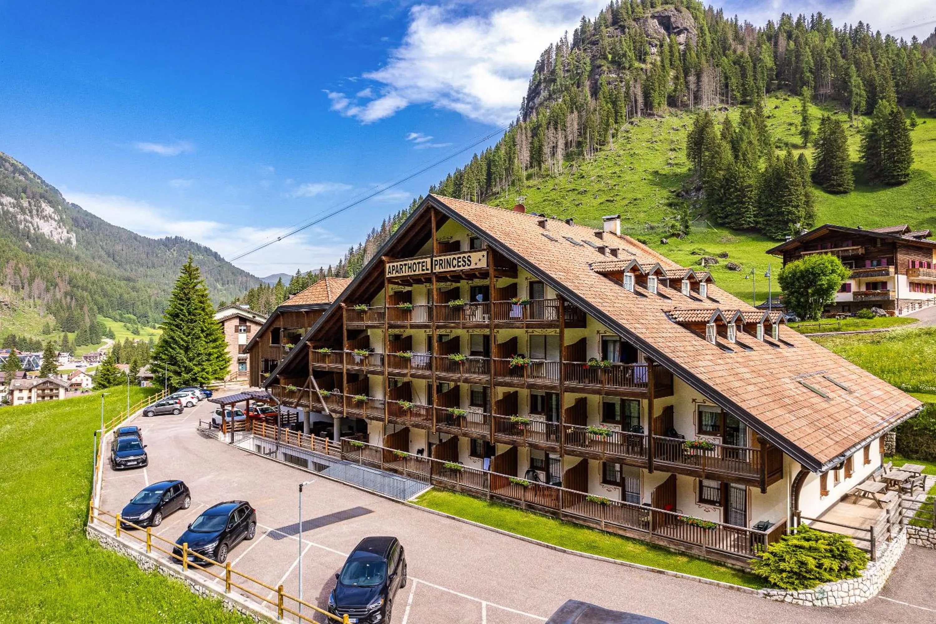 Property building in Aparthotel Princess