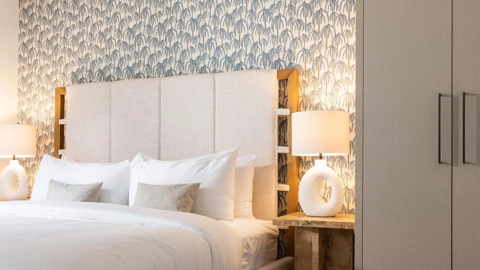 Bed in Pines & Palms Resort