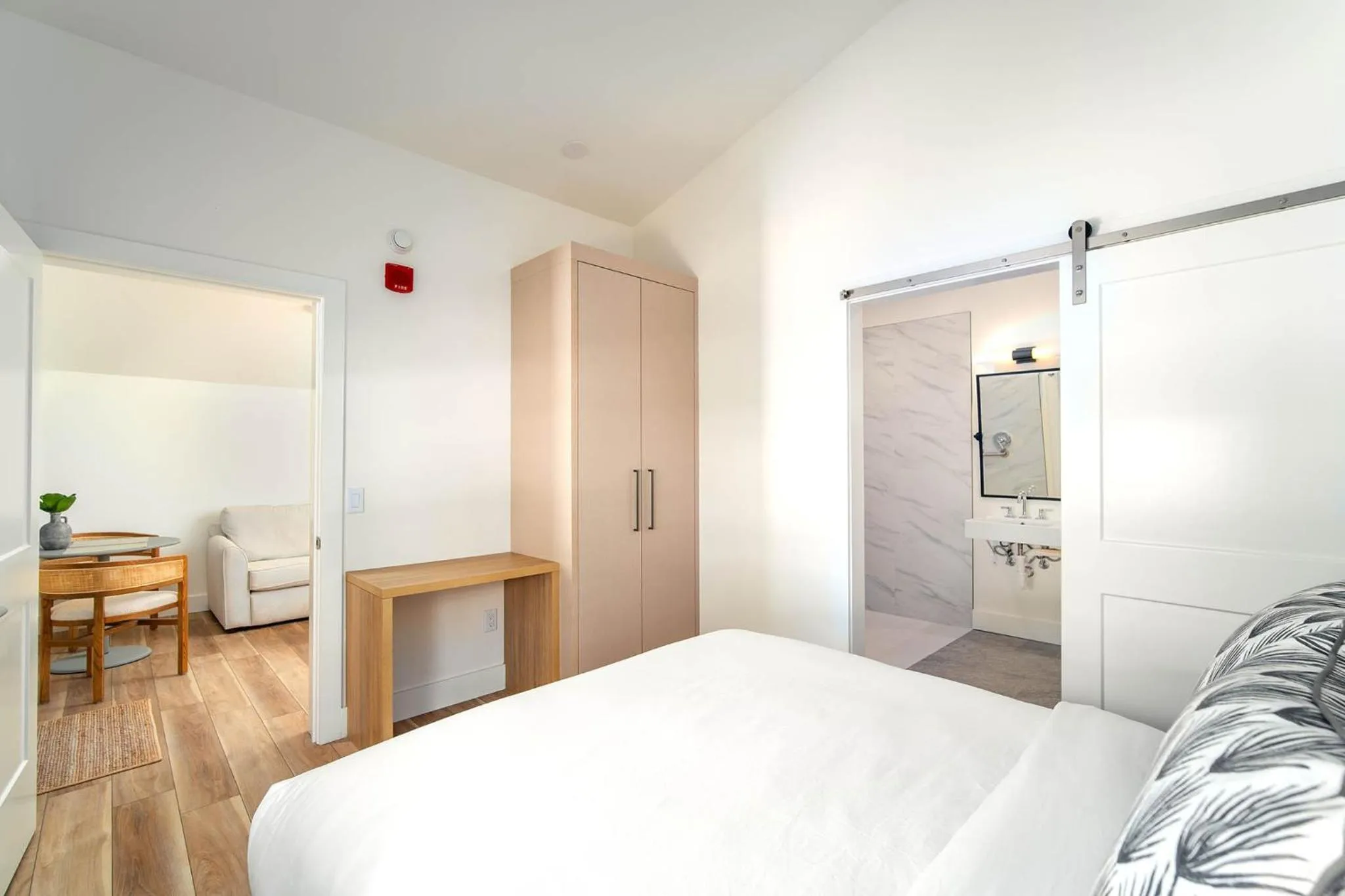 Bed in Pines & Palms Resort